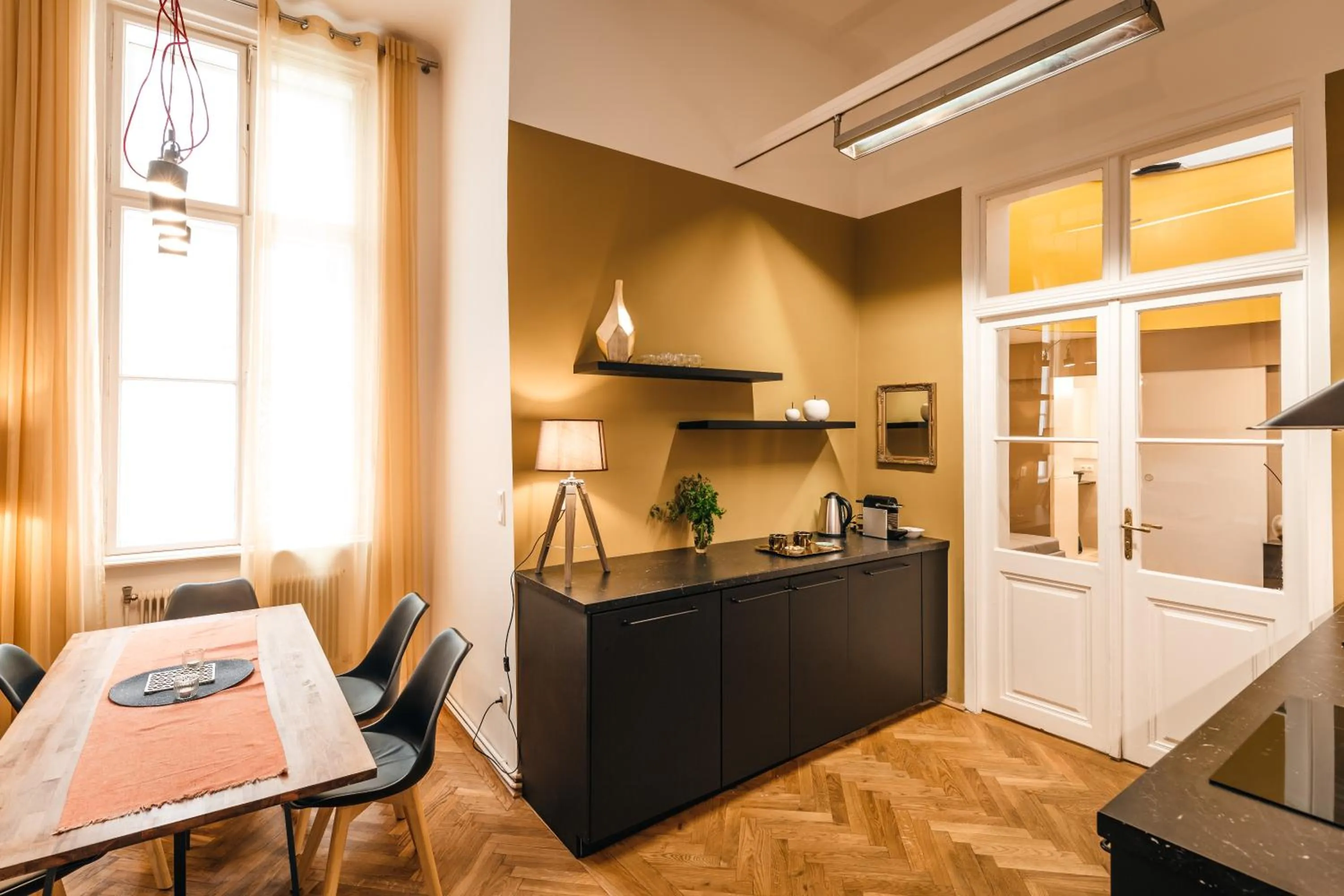 Photo of the whole room in The Temple