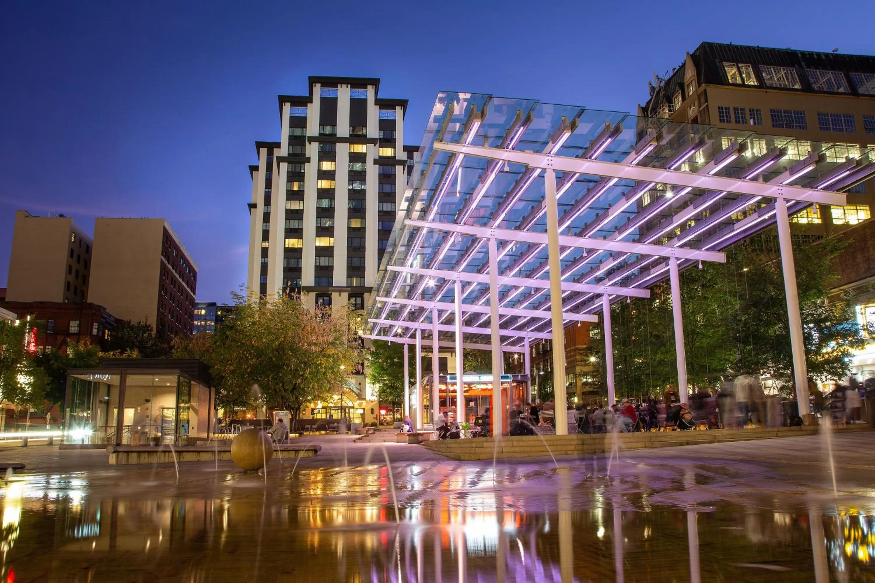 Property building in The Paramount Hotel Portland