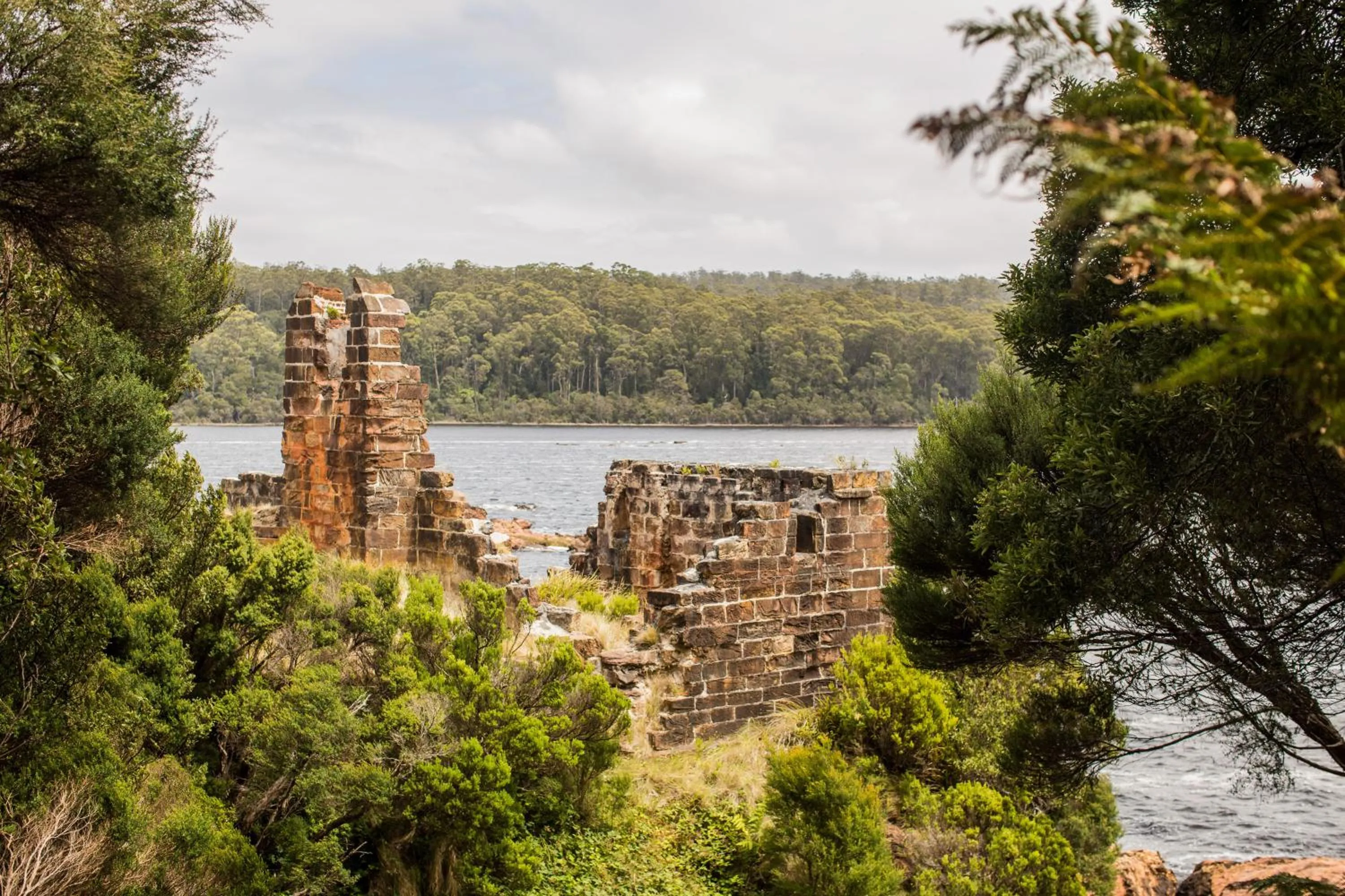 Day in Strahan Village