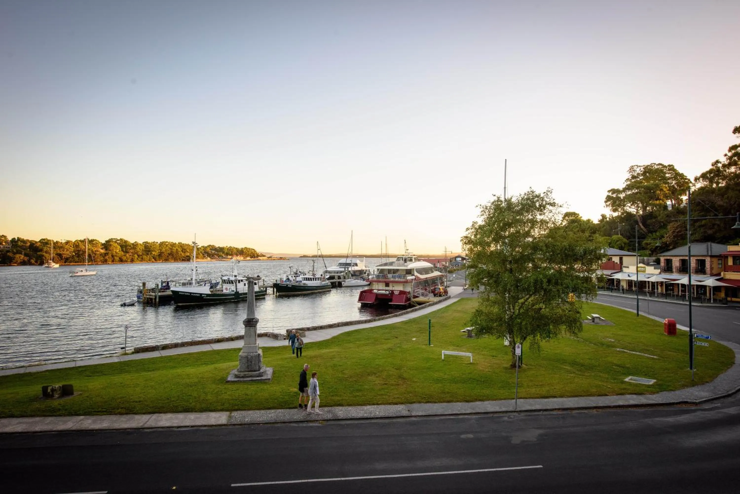 Sea view in Strahan Village