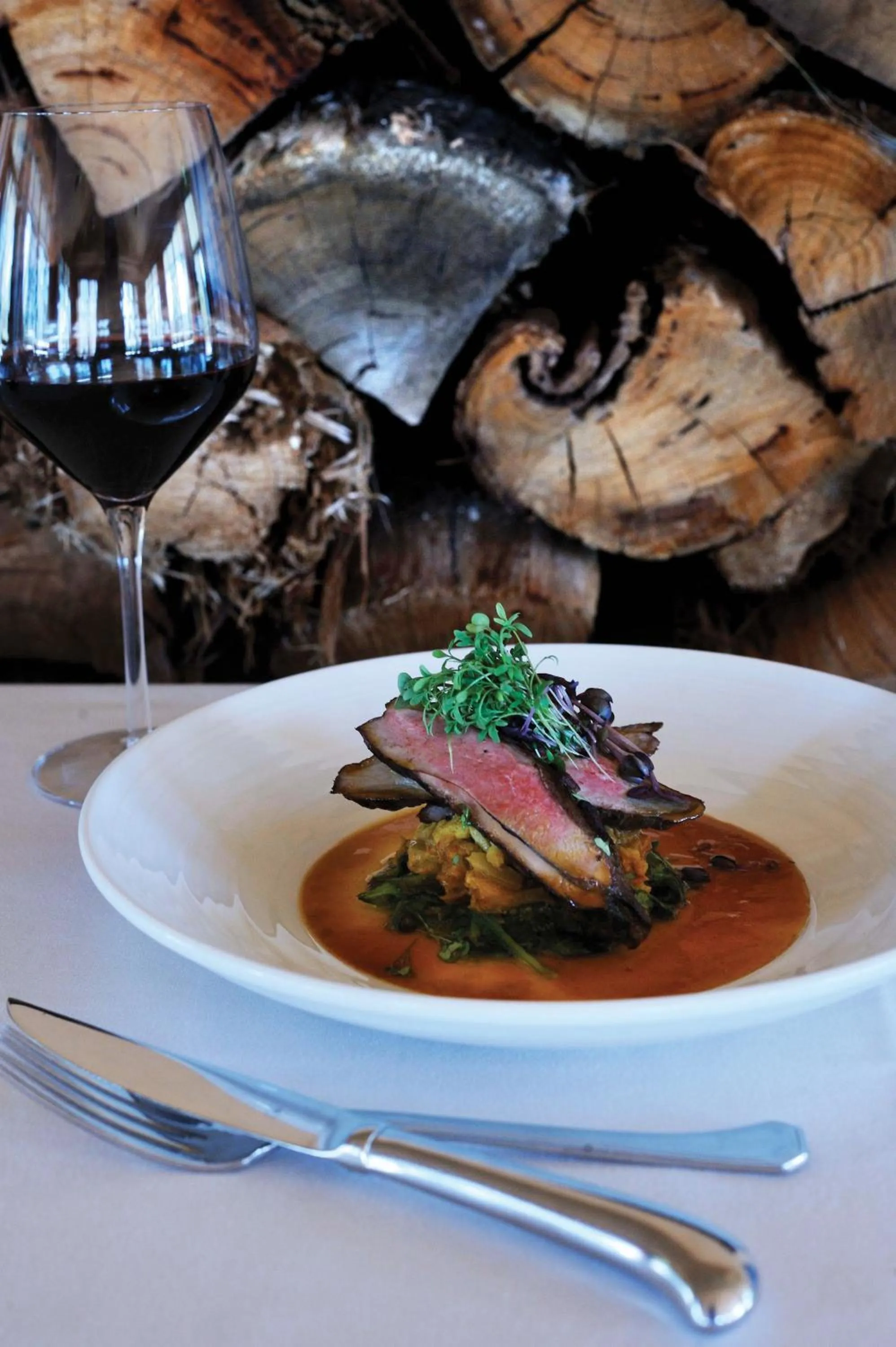 Food close-up in Cradle Mountain Hotel
