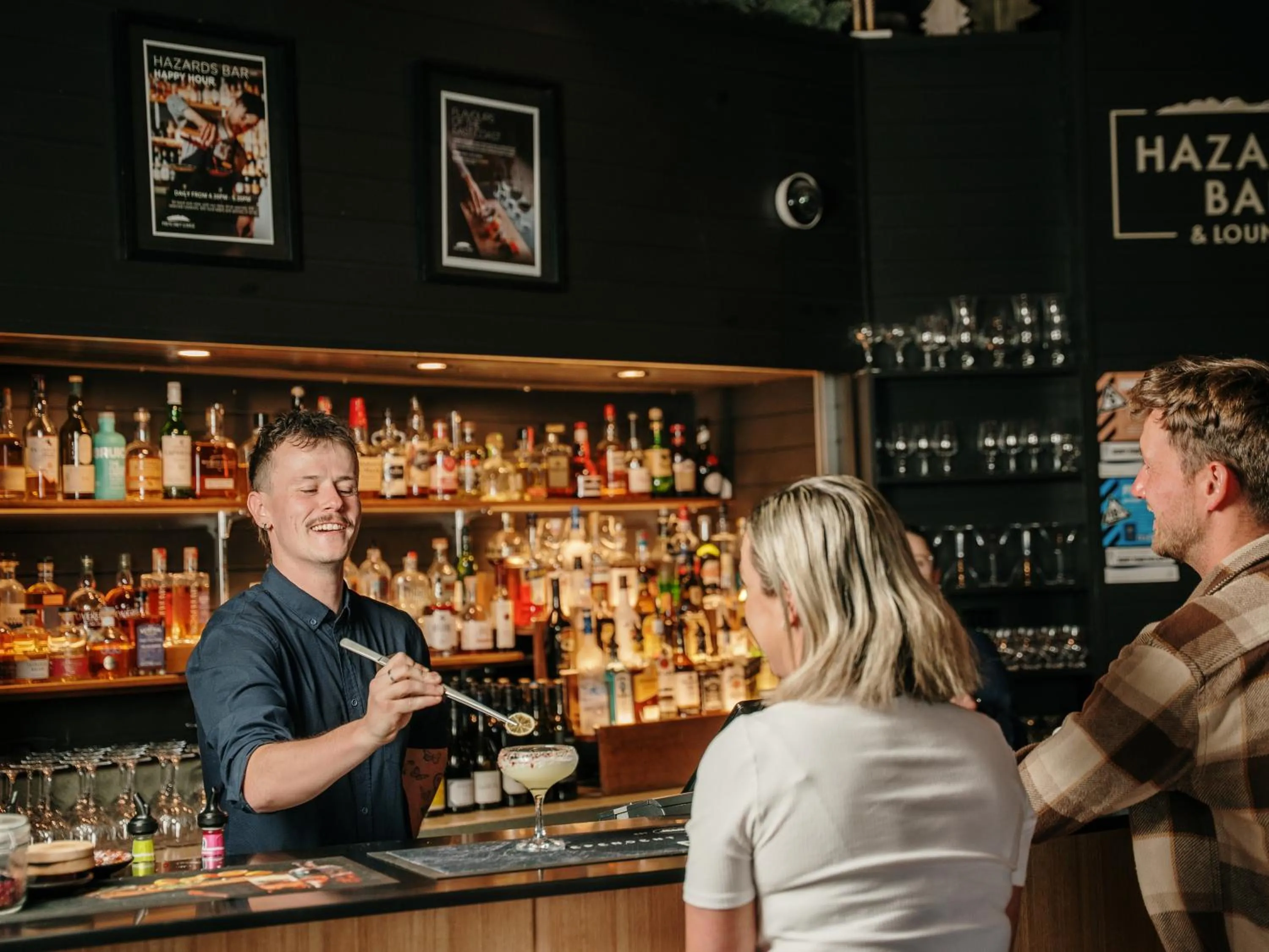 Lounge or bar in Freycinet Lodge