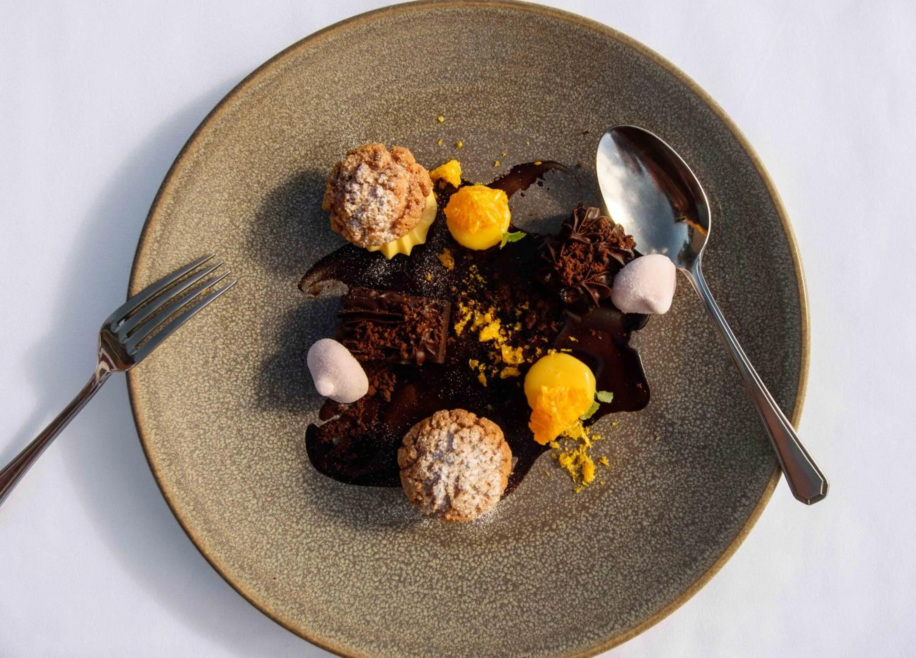 Food close-up in Freycinet Lodge