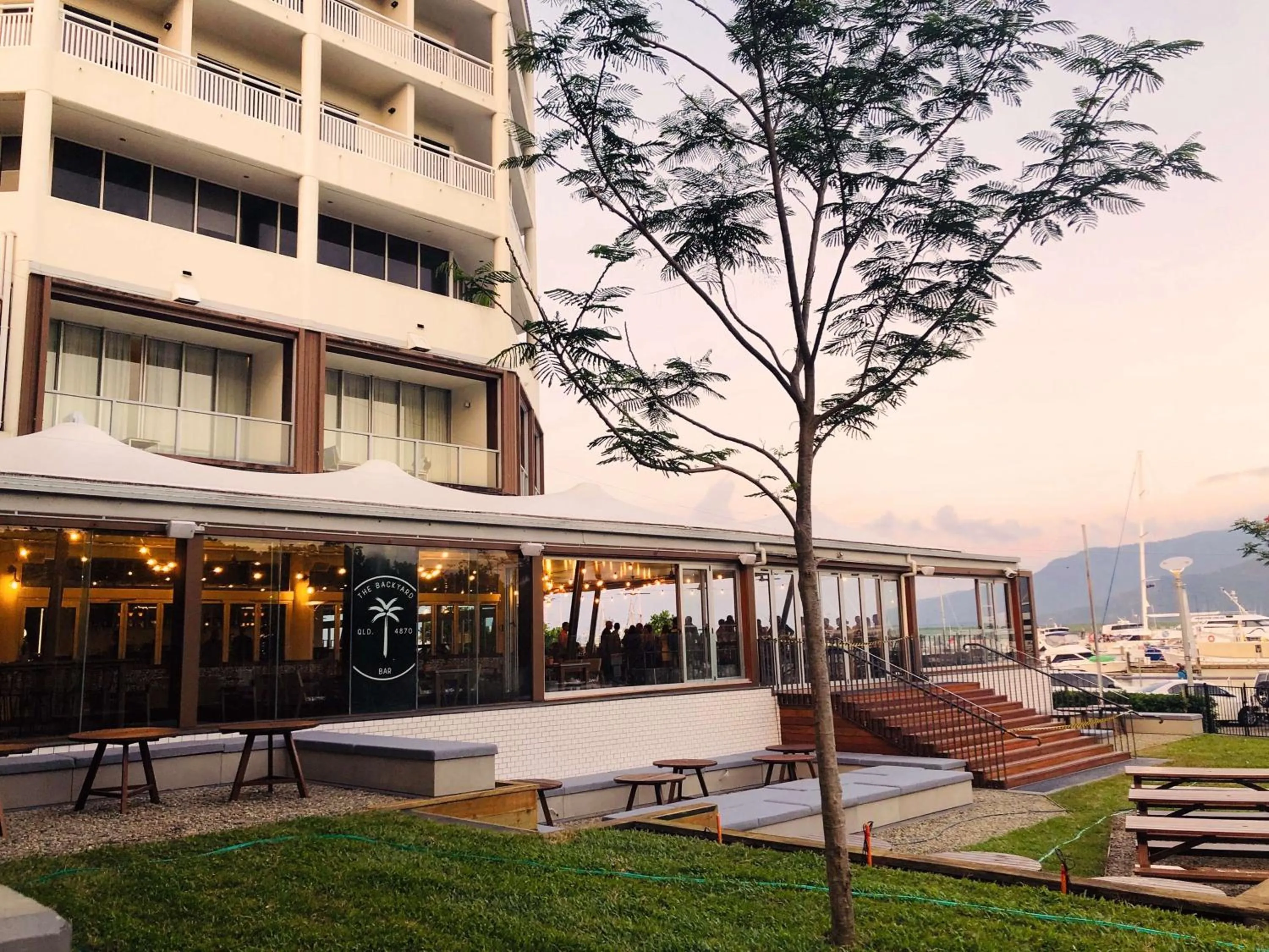 Restaurant/places to eat in Shangri-La The Marina, Cairns