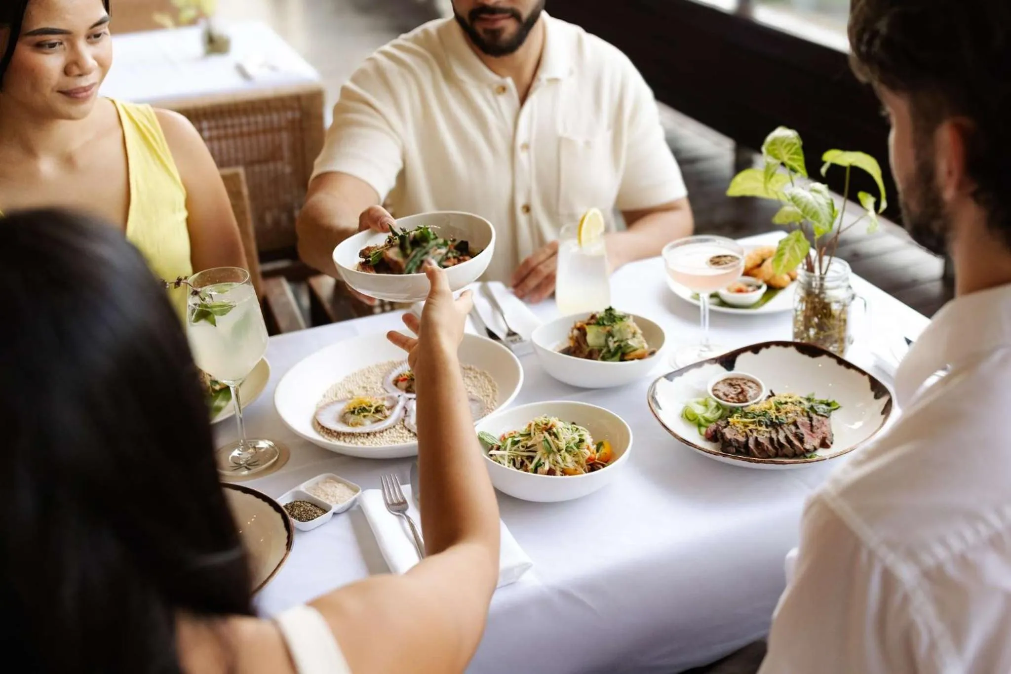 Restaurant/places to eat in Shangri-La The Marina, Cairns