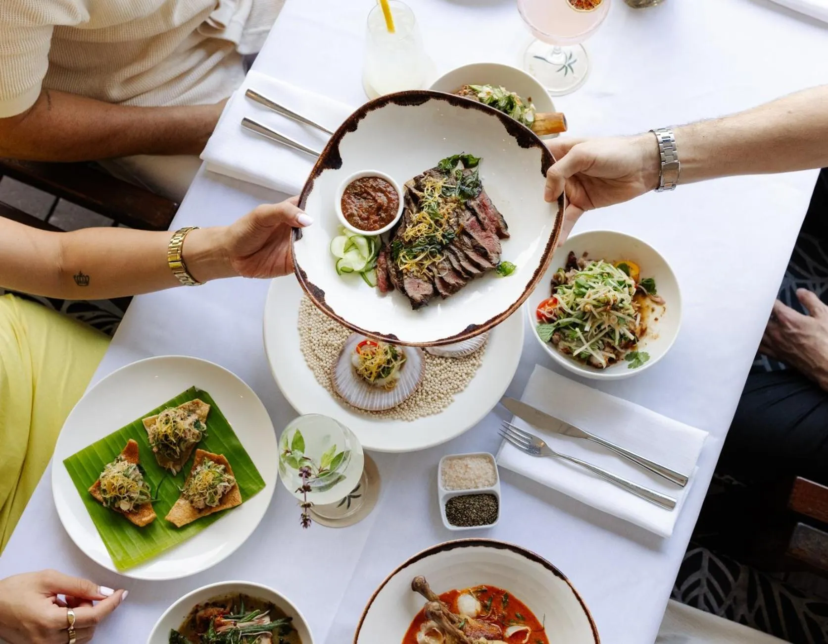 Restaurant/places to eat in Shangri-La The Marina, Cairns