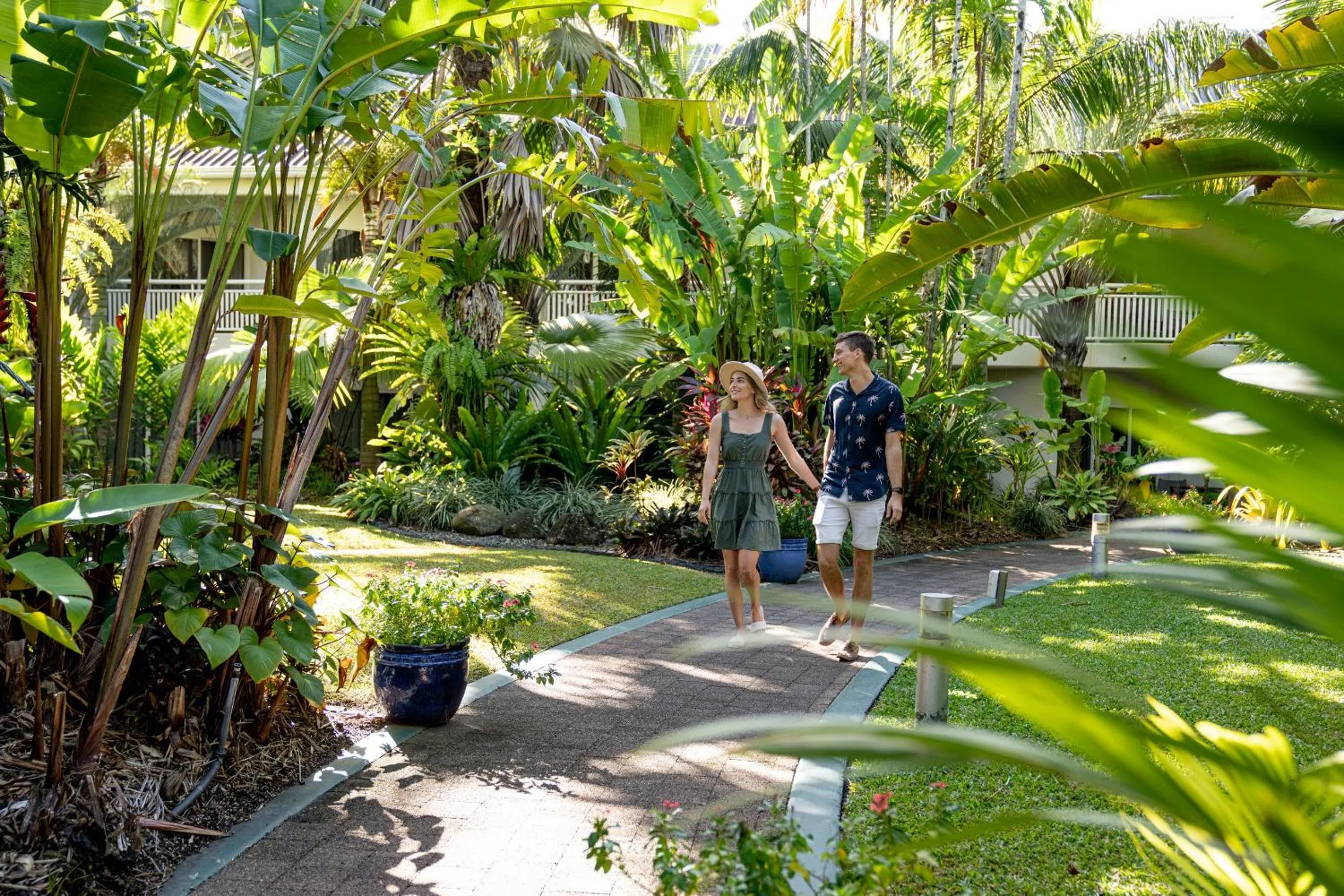 Garden in Shangri-La The Marina, Cairns
