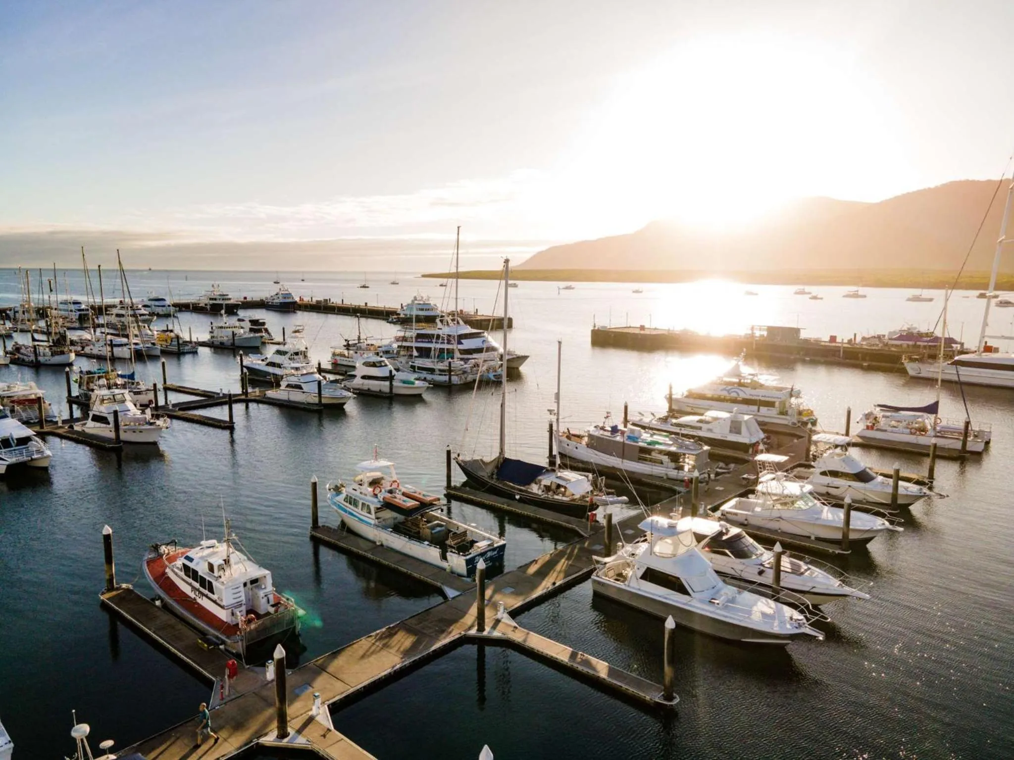 View (from property/room) in Shangri-La The Marina, Cairns