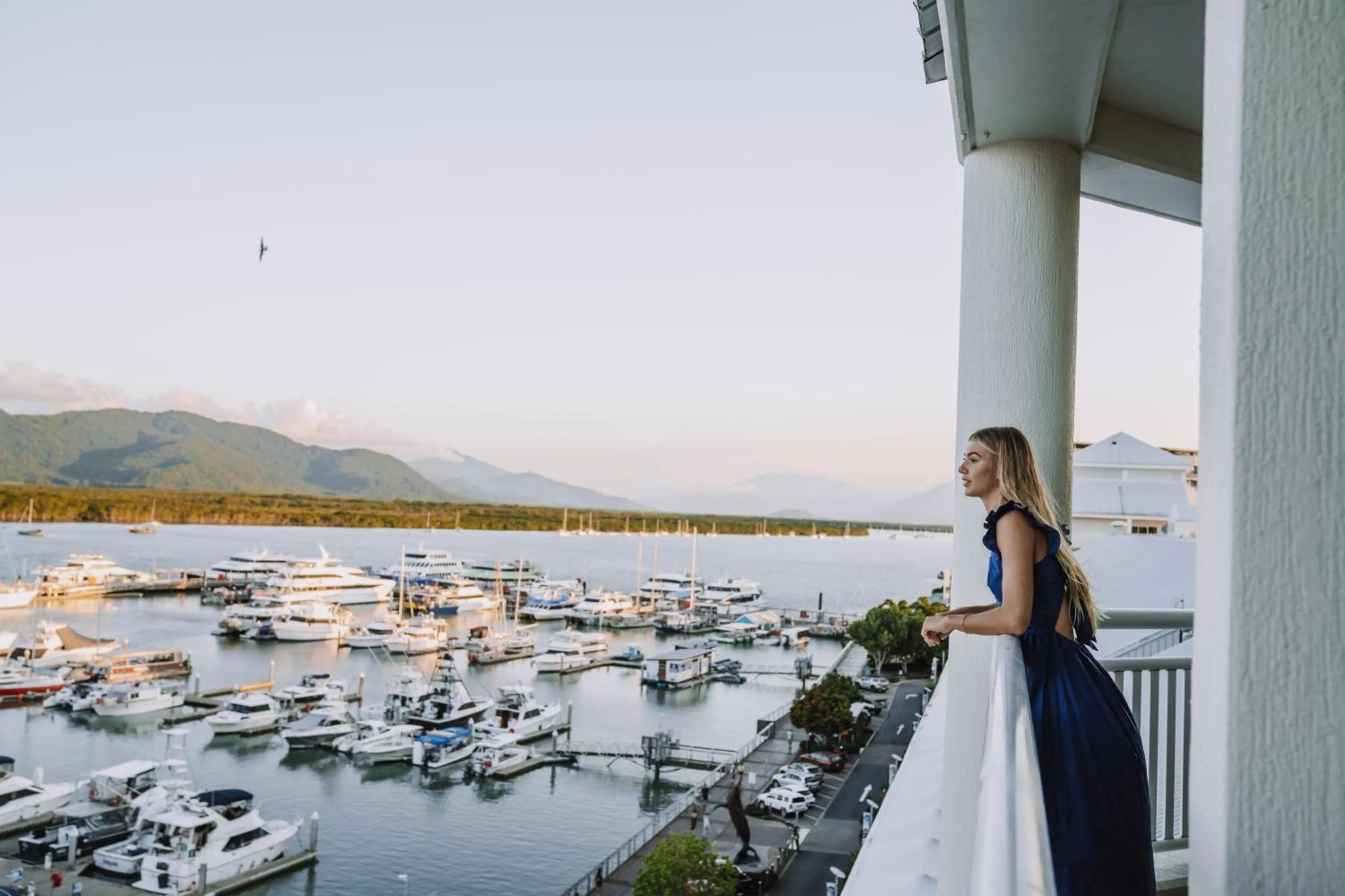 View (from property/room) in Shangri-La The Marina, Cairns