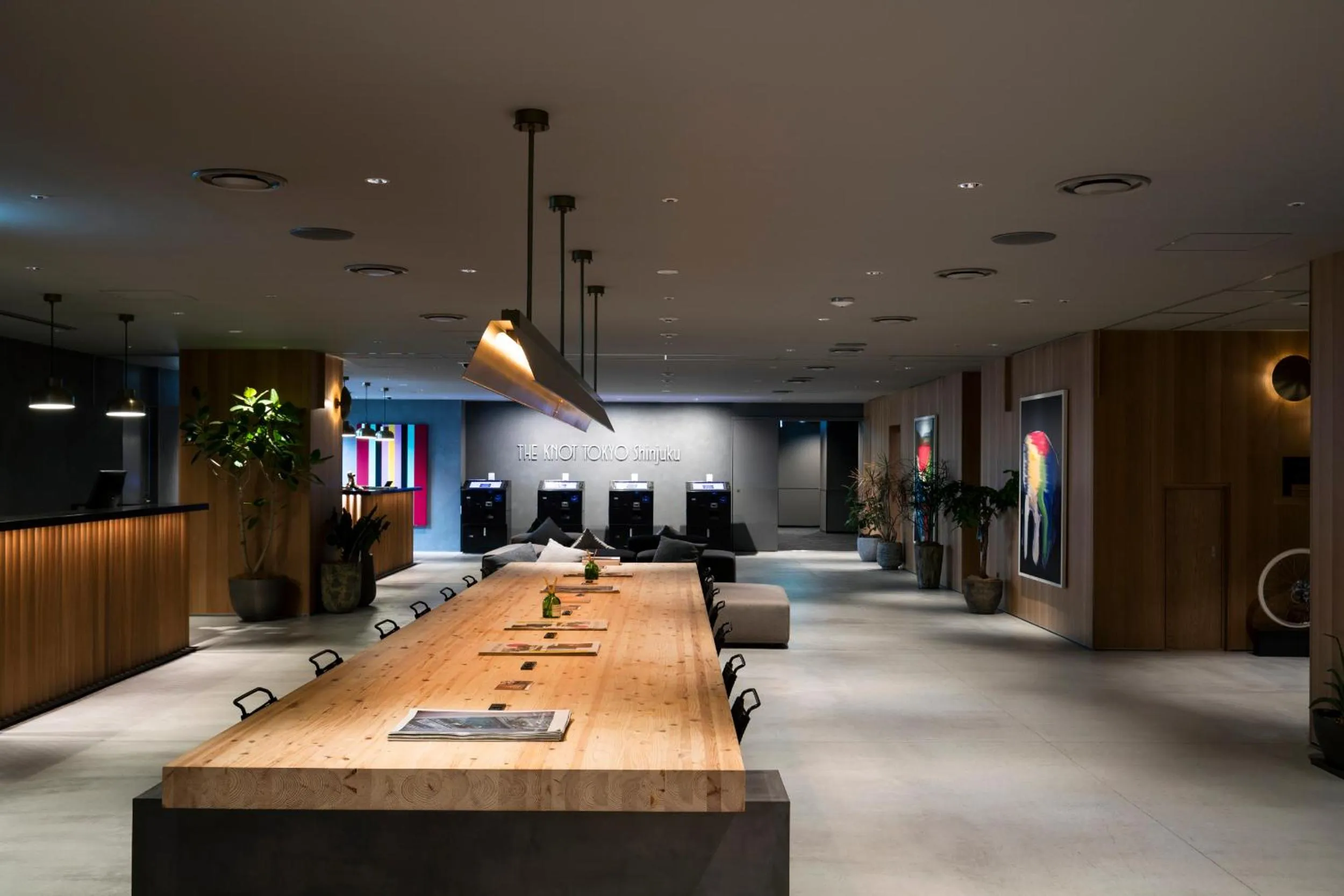 Lobby or reception in THE KNOT TOKYO Shinjuku