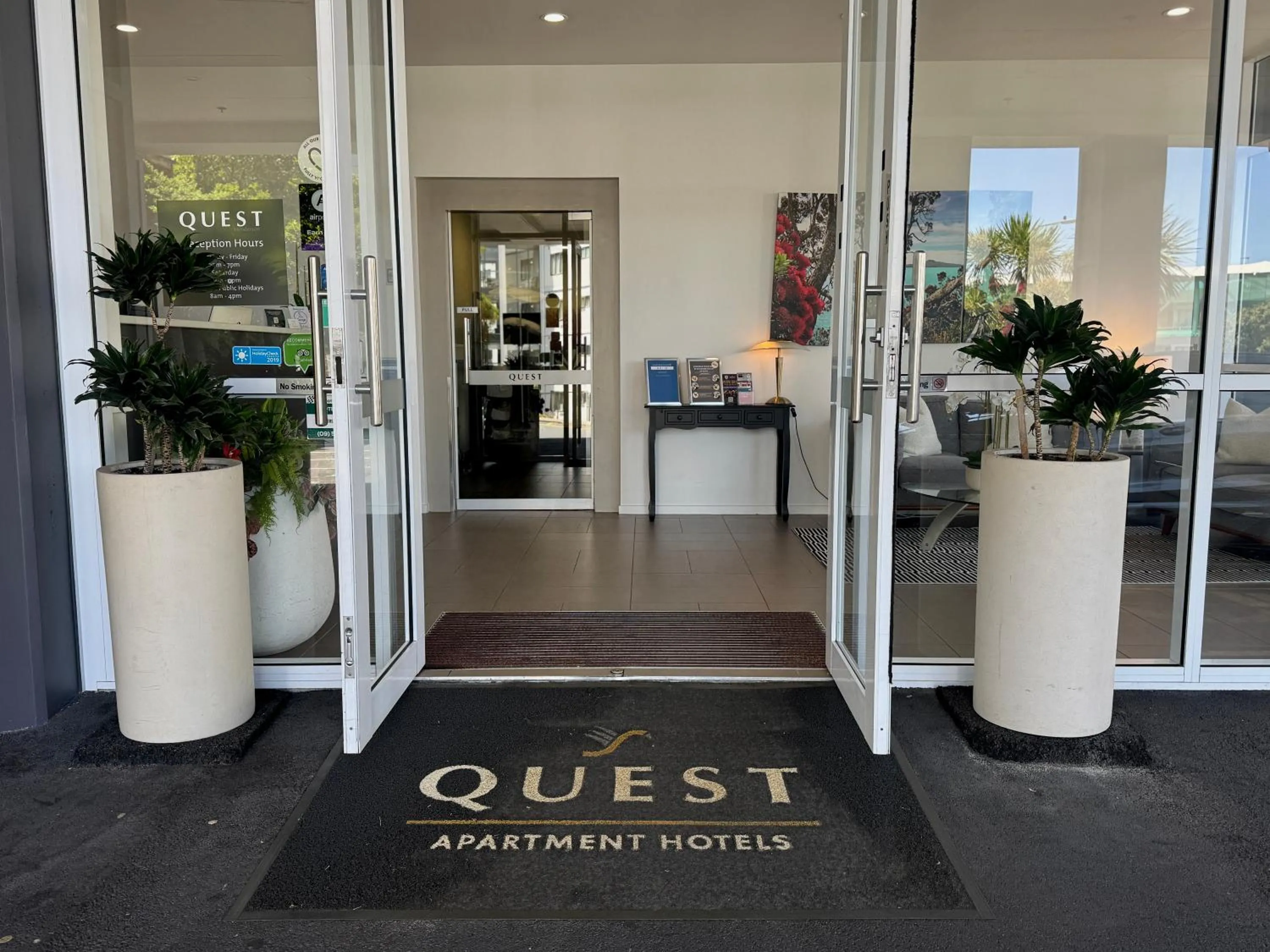 Lobby or reception in Quest Henderson, Auckland Apartment Hotel