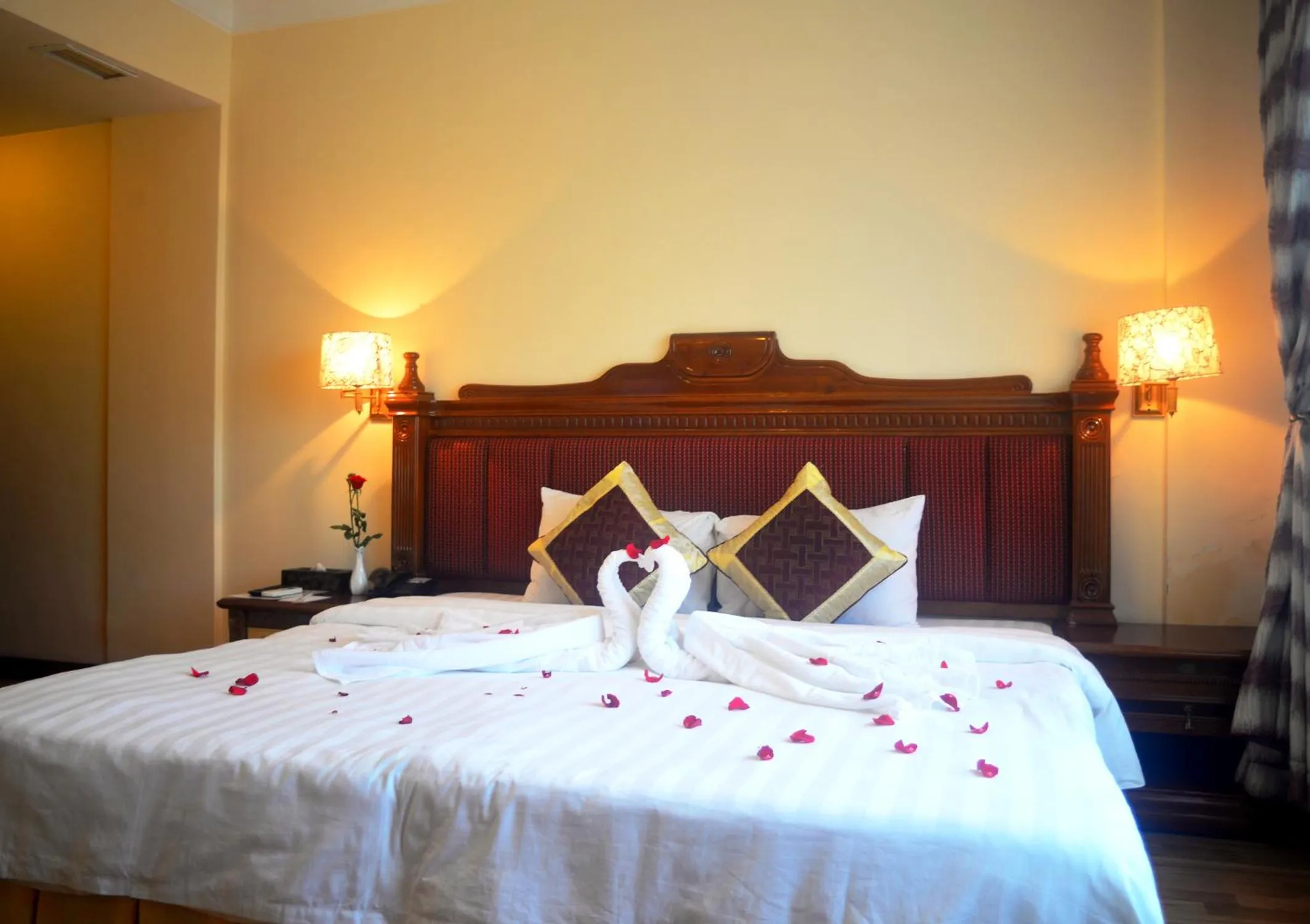 Bed in Central Hotel