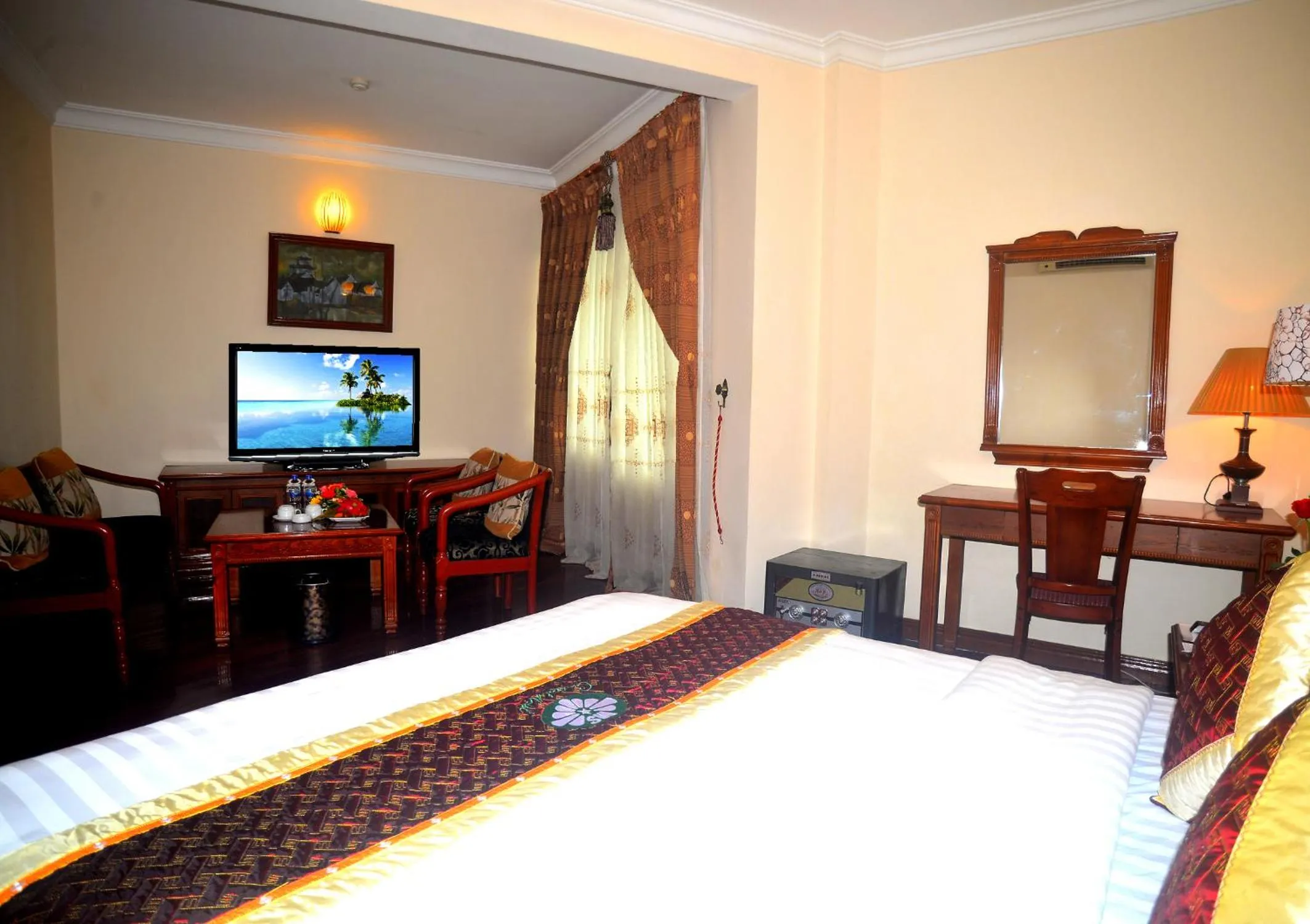 Bed in Central Hotel