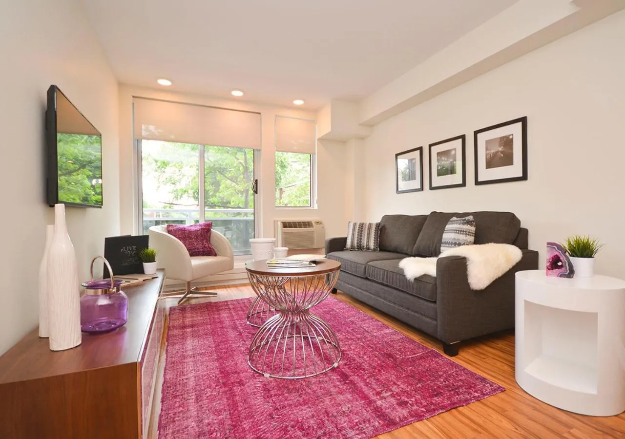 Living room in LIV Extended Stay