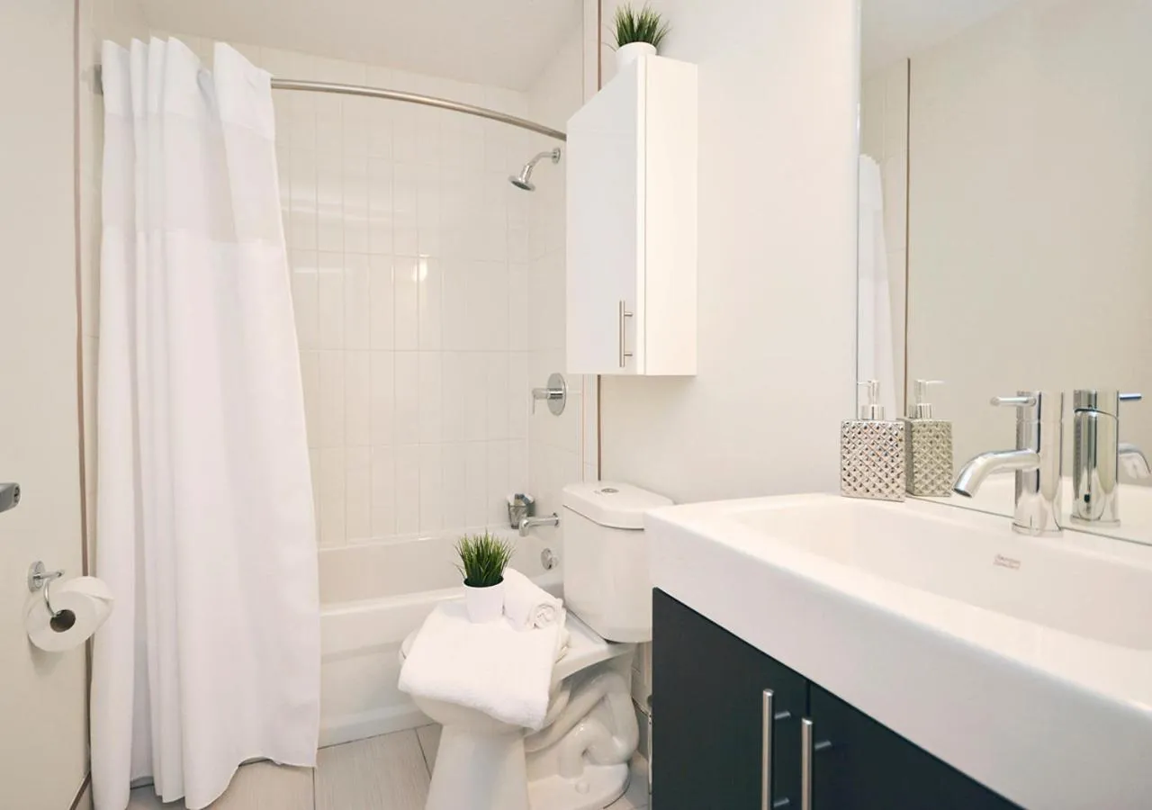 Bathroom in LIV Extended Stay