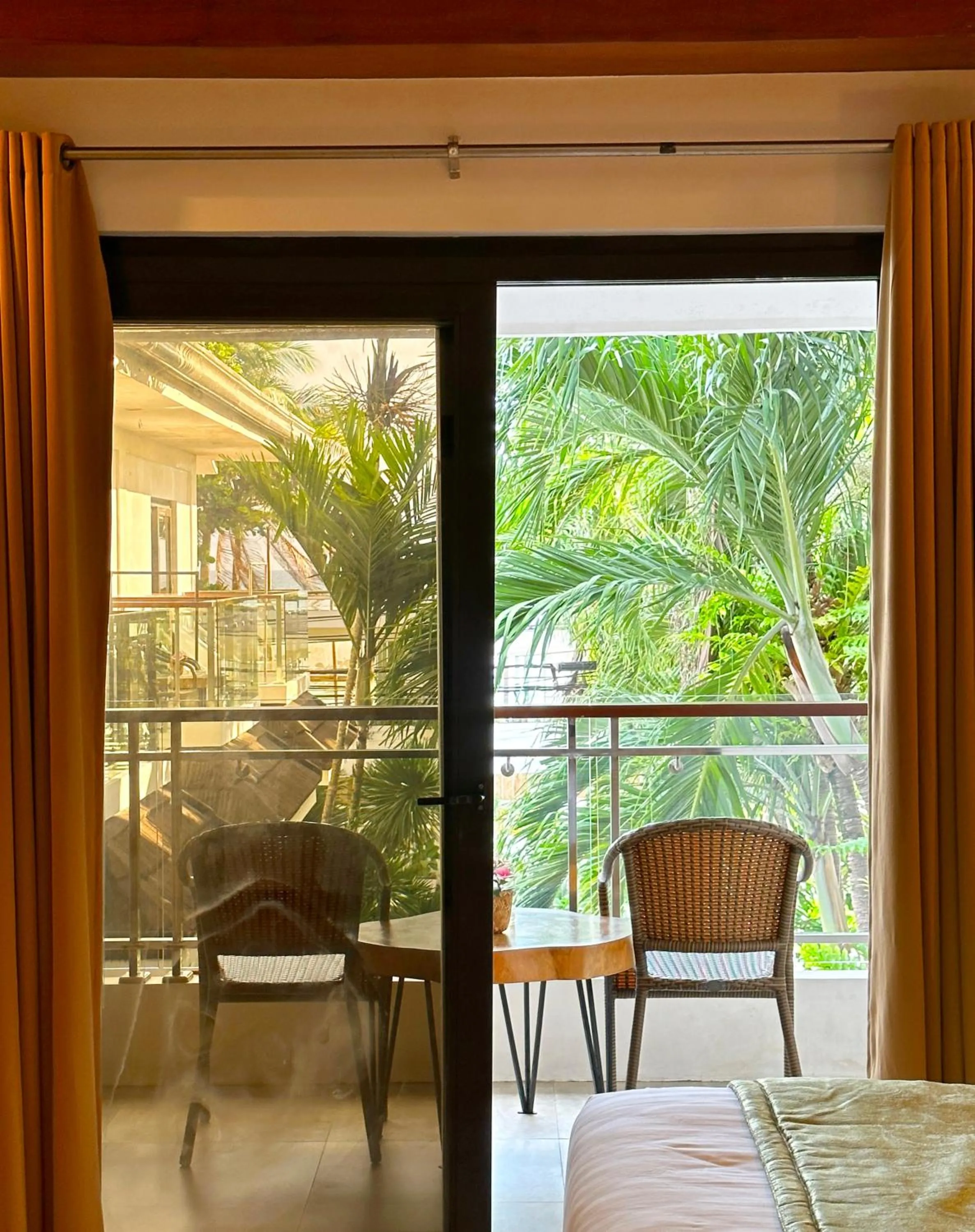 Balcony/Terrace in Jony's Beach Resort