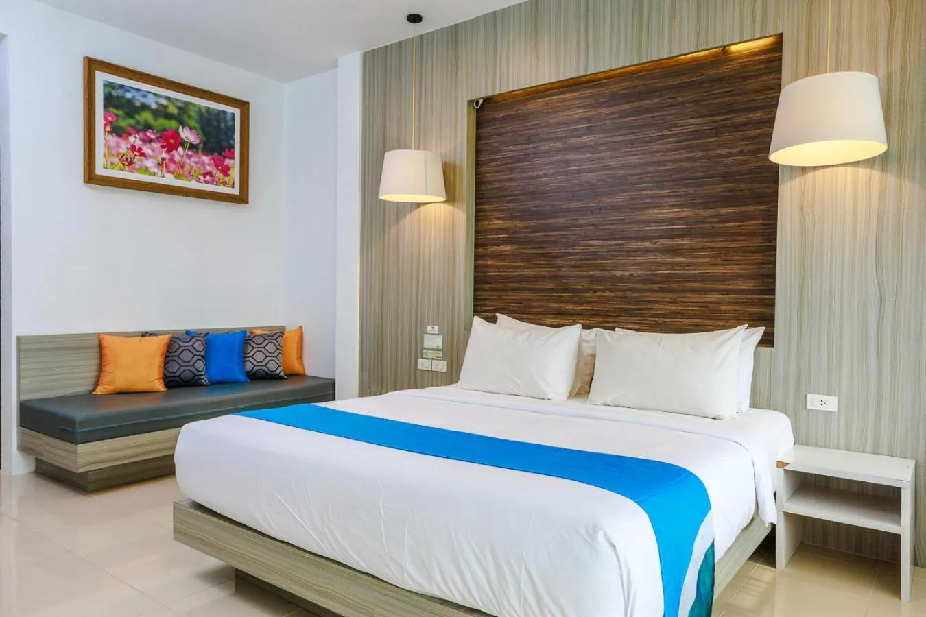 Property building, Bed in Ao Nang Baan Suan Resort
