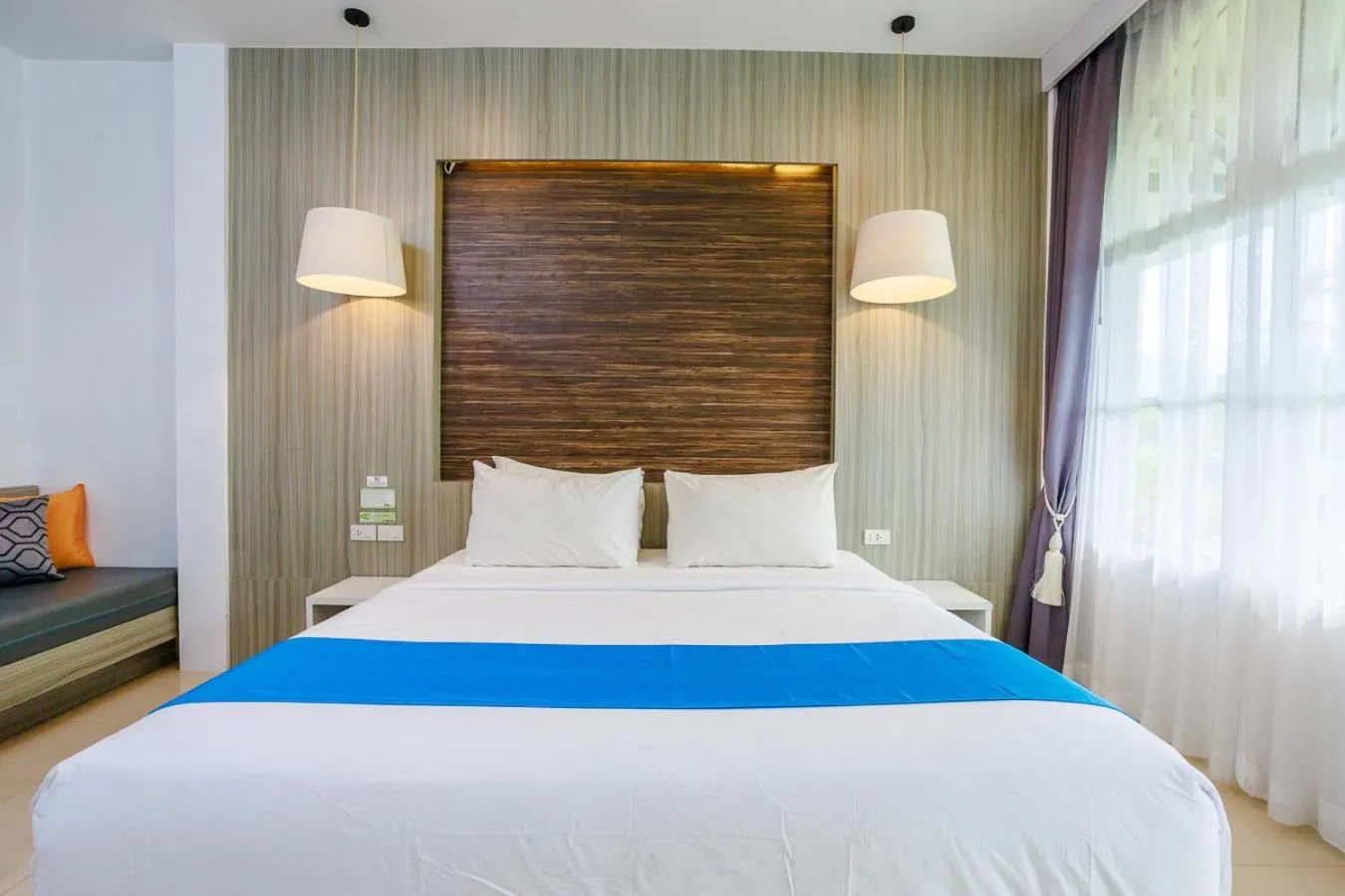 Property building, Bed in Ao Nang Baan Suan Resort
