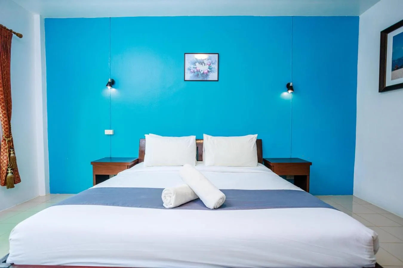 Property building, Bed in Ao Nang Baan Suan Resort