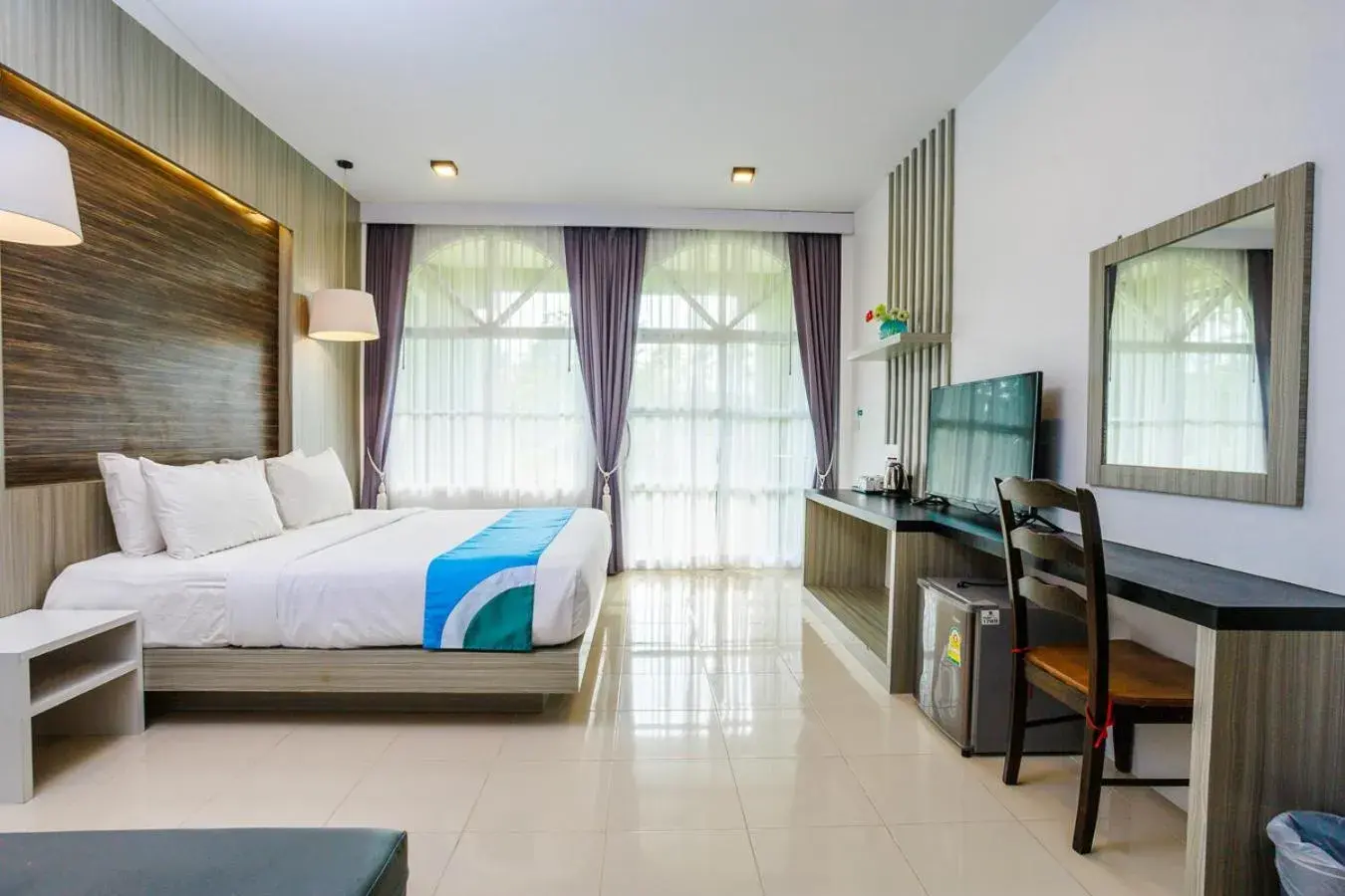 Deluxe Double Room with Balcony in Ao Nang Baan Suan Resort Deluxe Double Room with Balcony in Ao Nang Baan Suan Resort