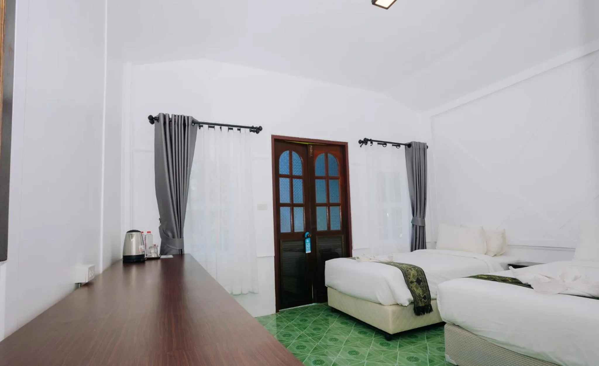 Property building, Bed in Ao Nang Baan Suan Resort