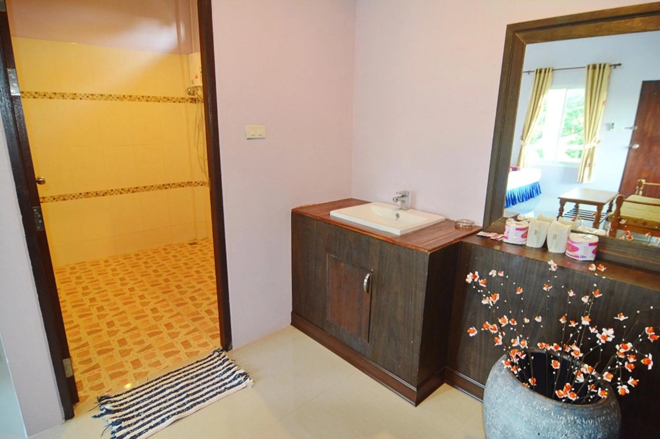 Bed in Blue Andaman Lanta Resort