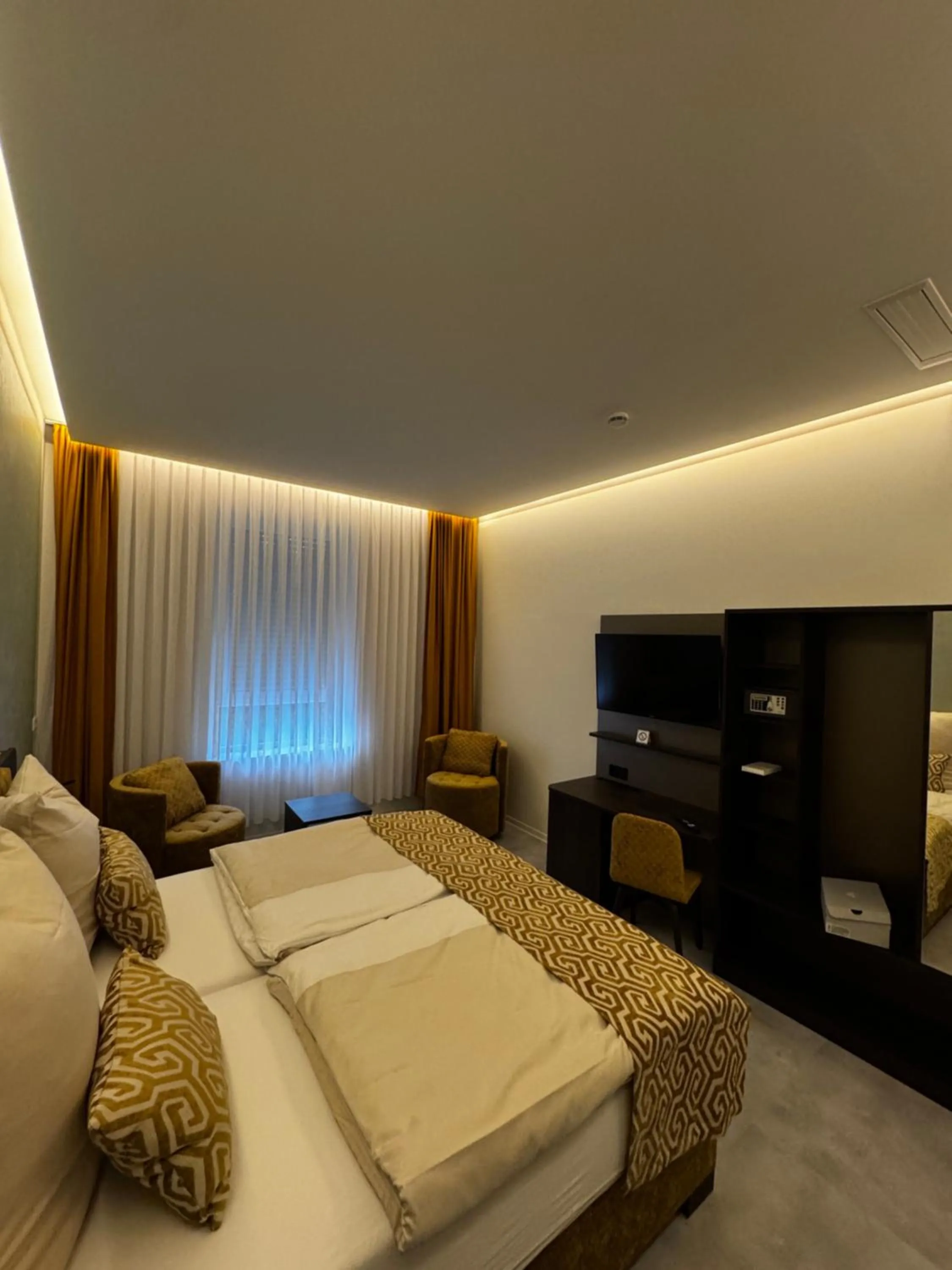 Bed in Hotel Pizzeria Da Beni