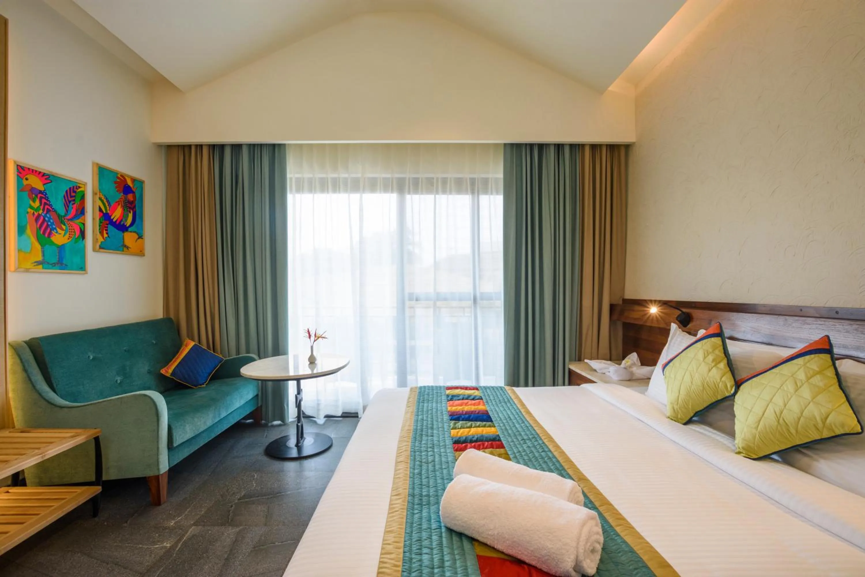 View (from property/room), Bed in Beleza By The Beach