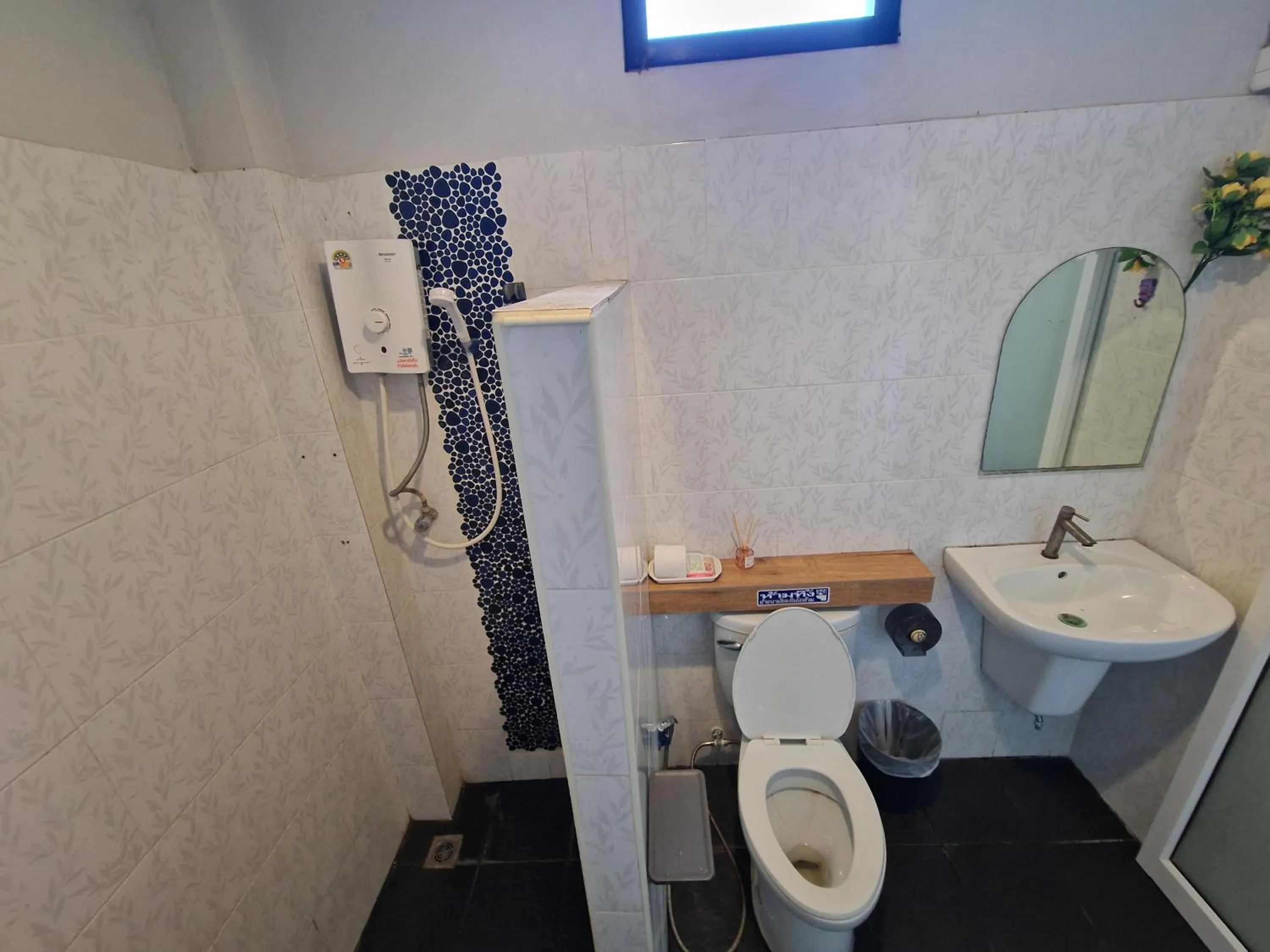 Shower in Rim Khao Resort