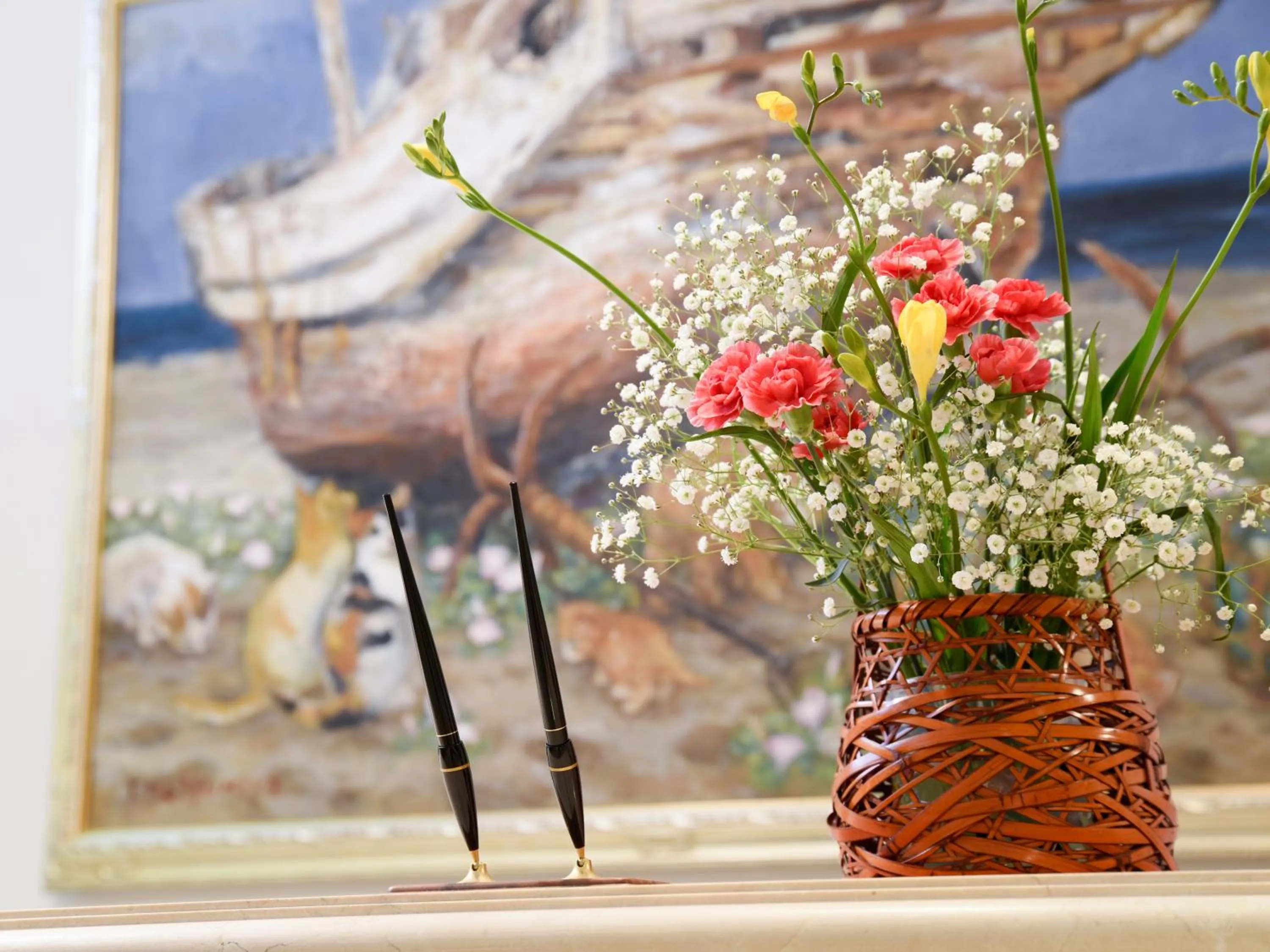 Lobby or reception in Shikisainoyado Hanatsubaki