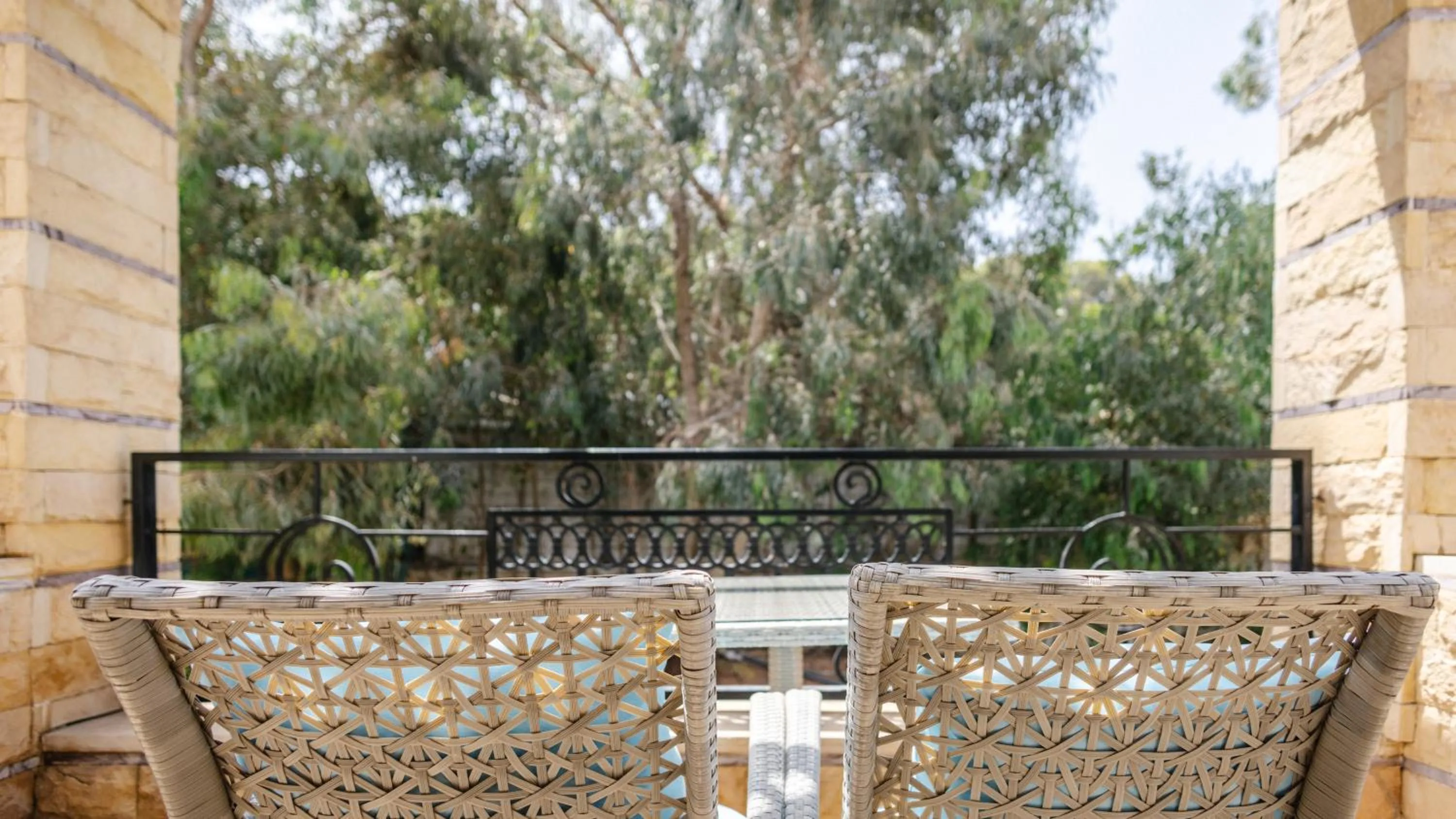 Patio in Hotel Prestige Agadir