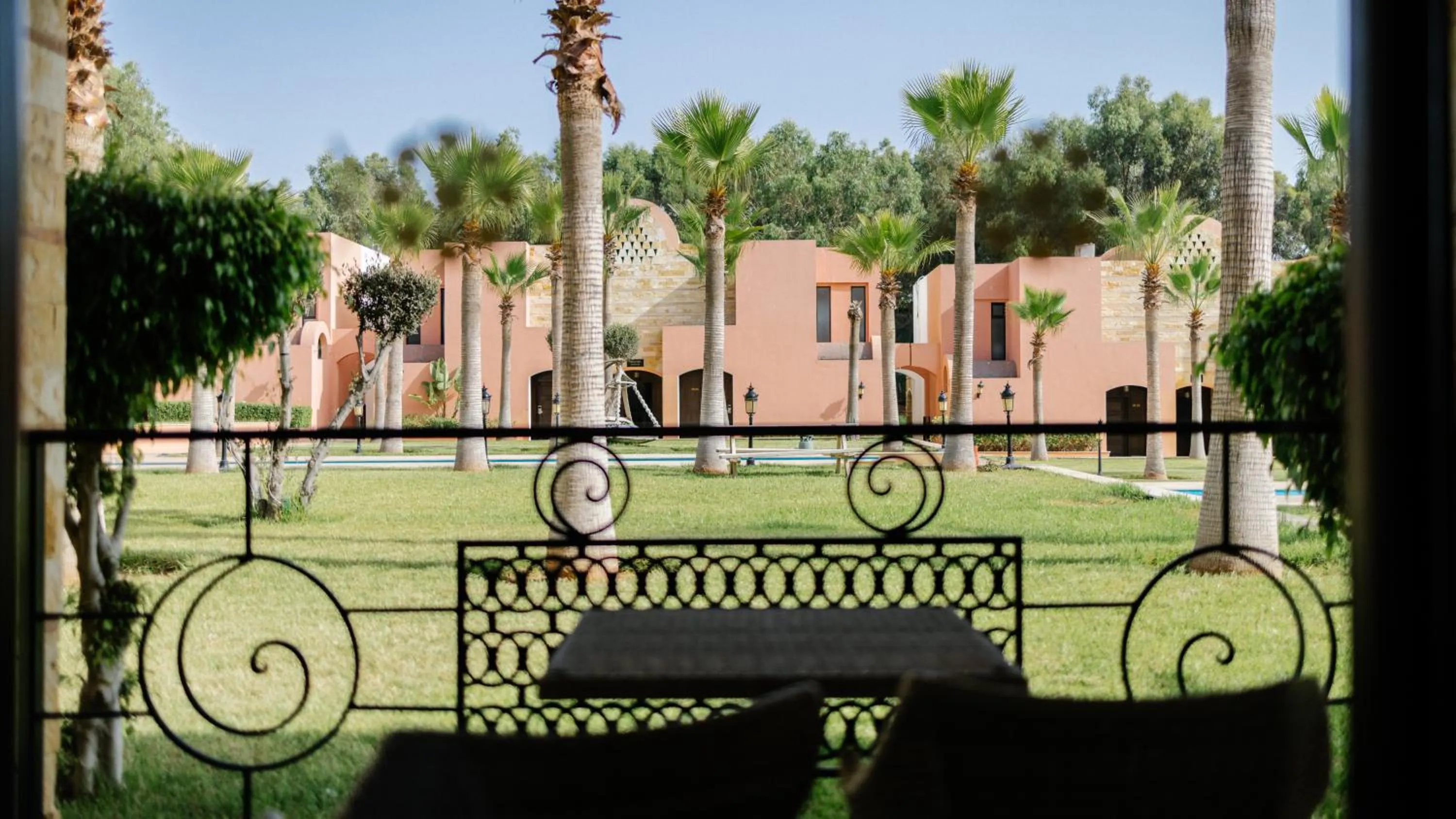 Patio in Hotel Prestige Agadir