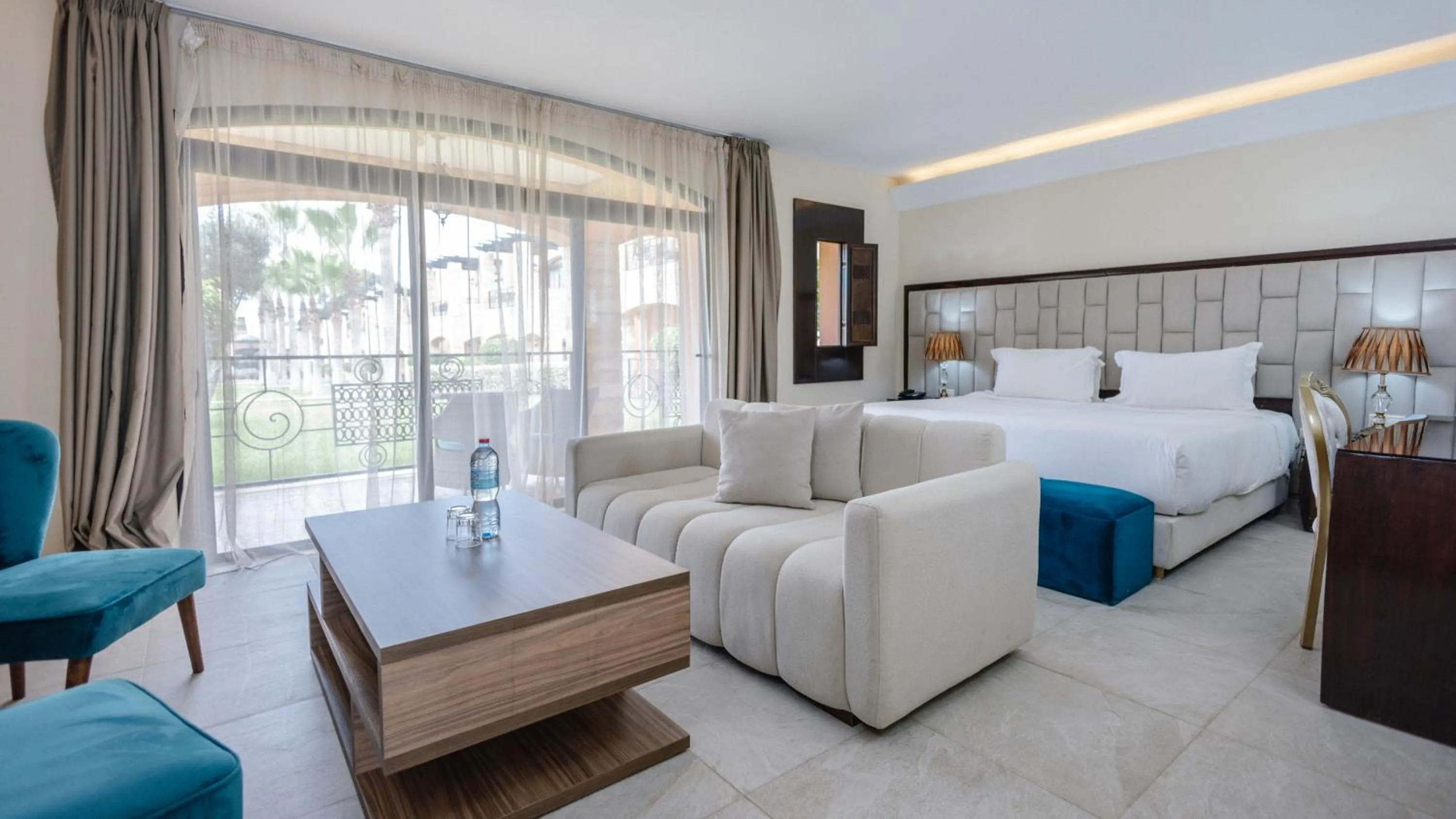 Bed in Hotel Prestige Agadir