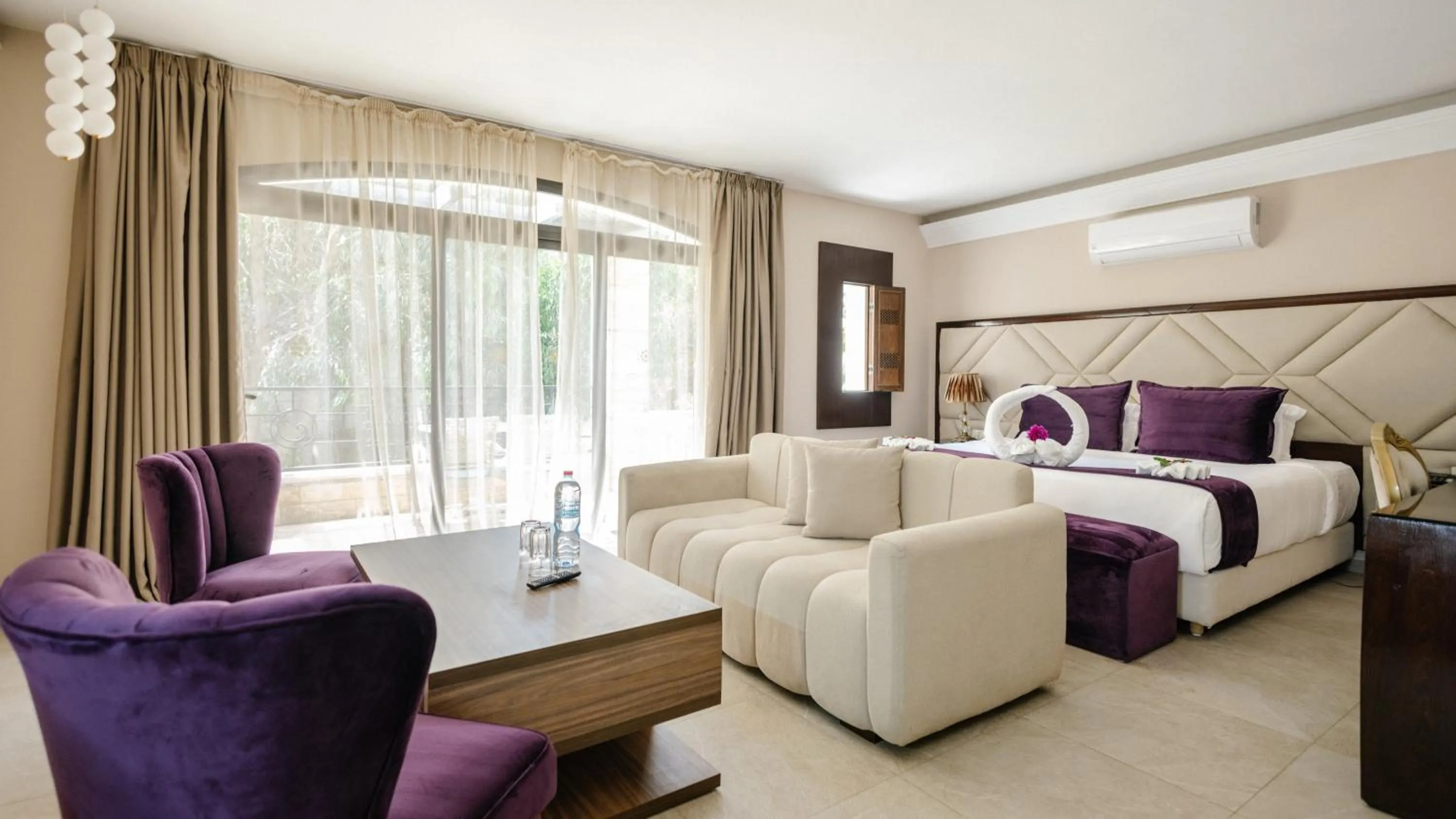 Bed in Hotel Prestige Agadir