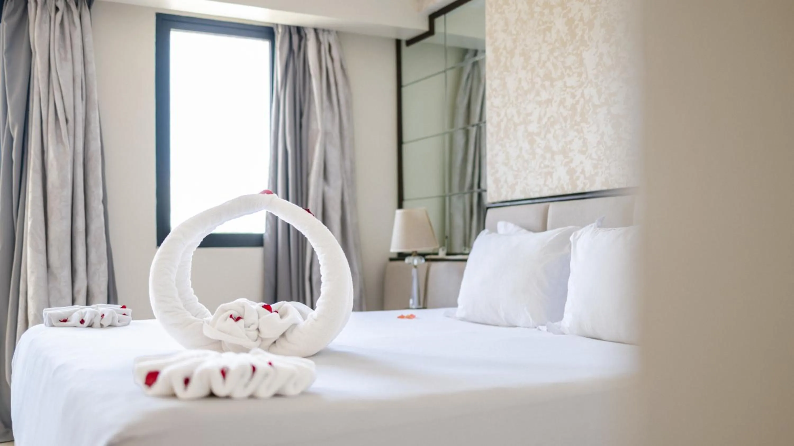 Bed in Hotel Prestige Agadir