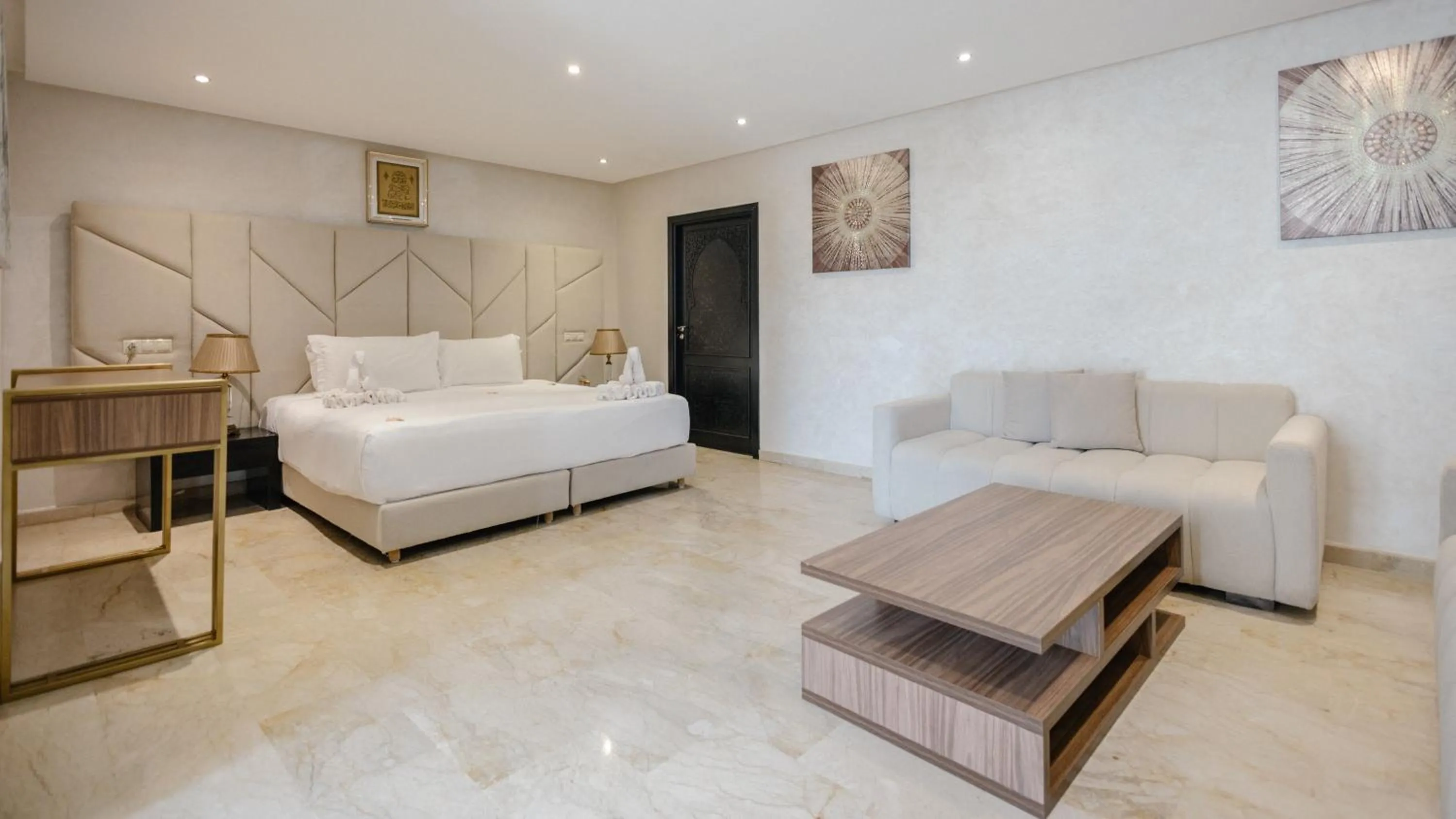 Bed in Hotel Prestige Agadir