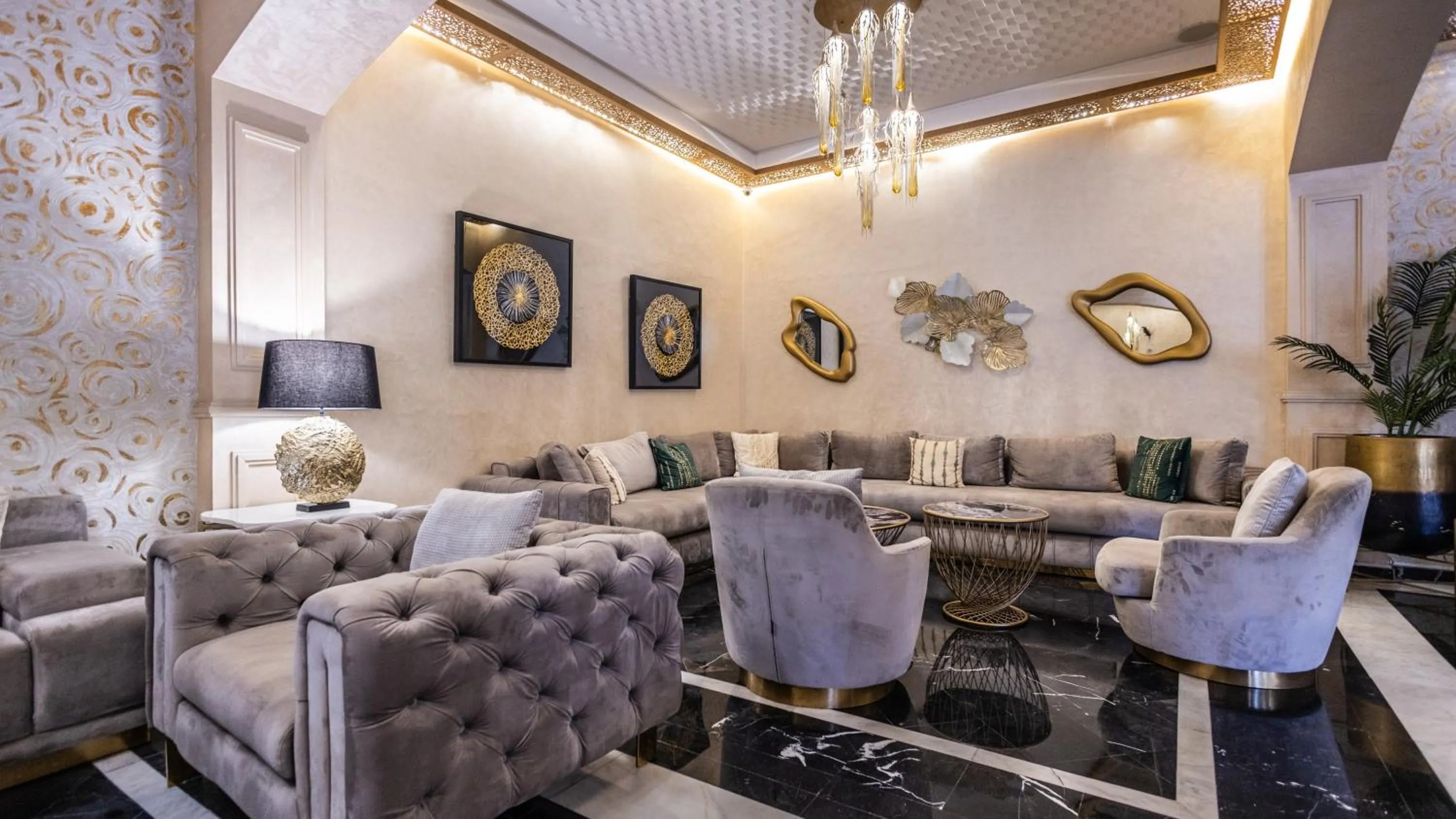 Lobby or reception in Hotel Prestige Agadir