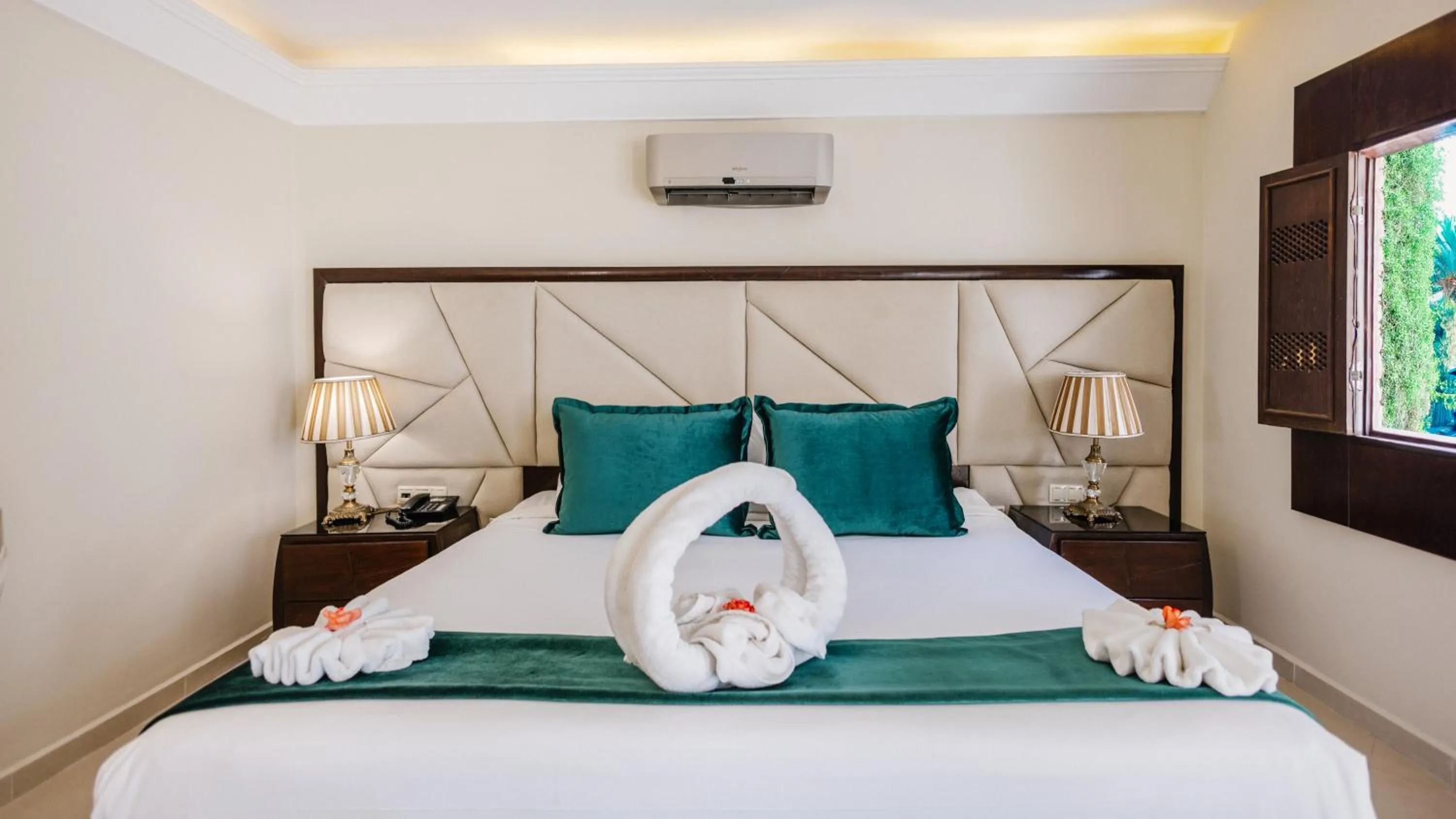 Bed in Hotel Prestige Agadir