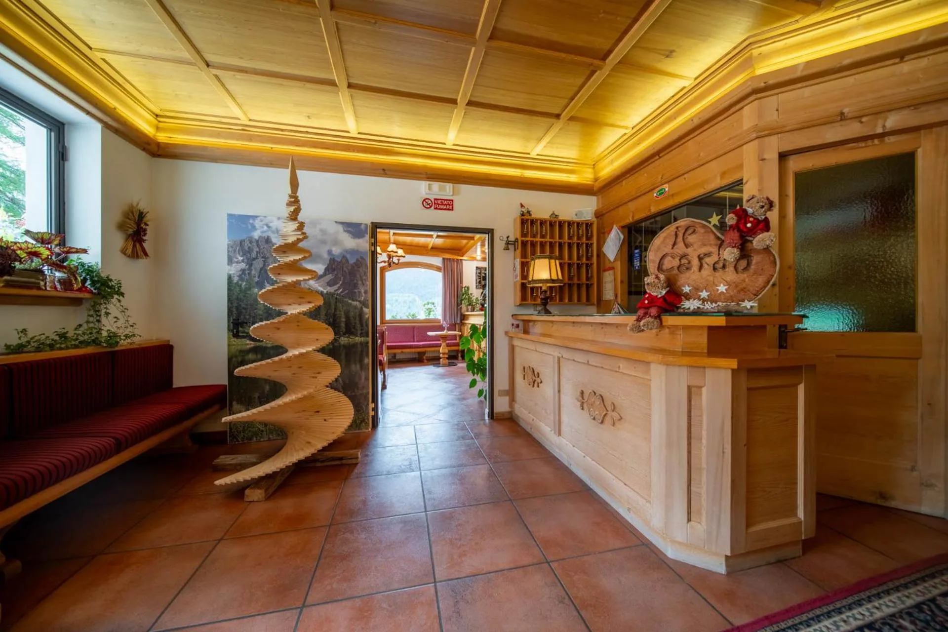 Lobby or reception in Hotel il Cardo