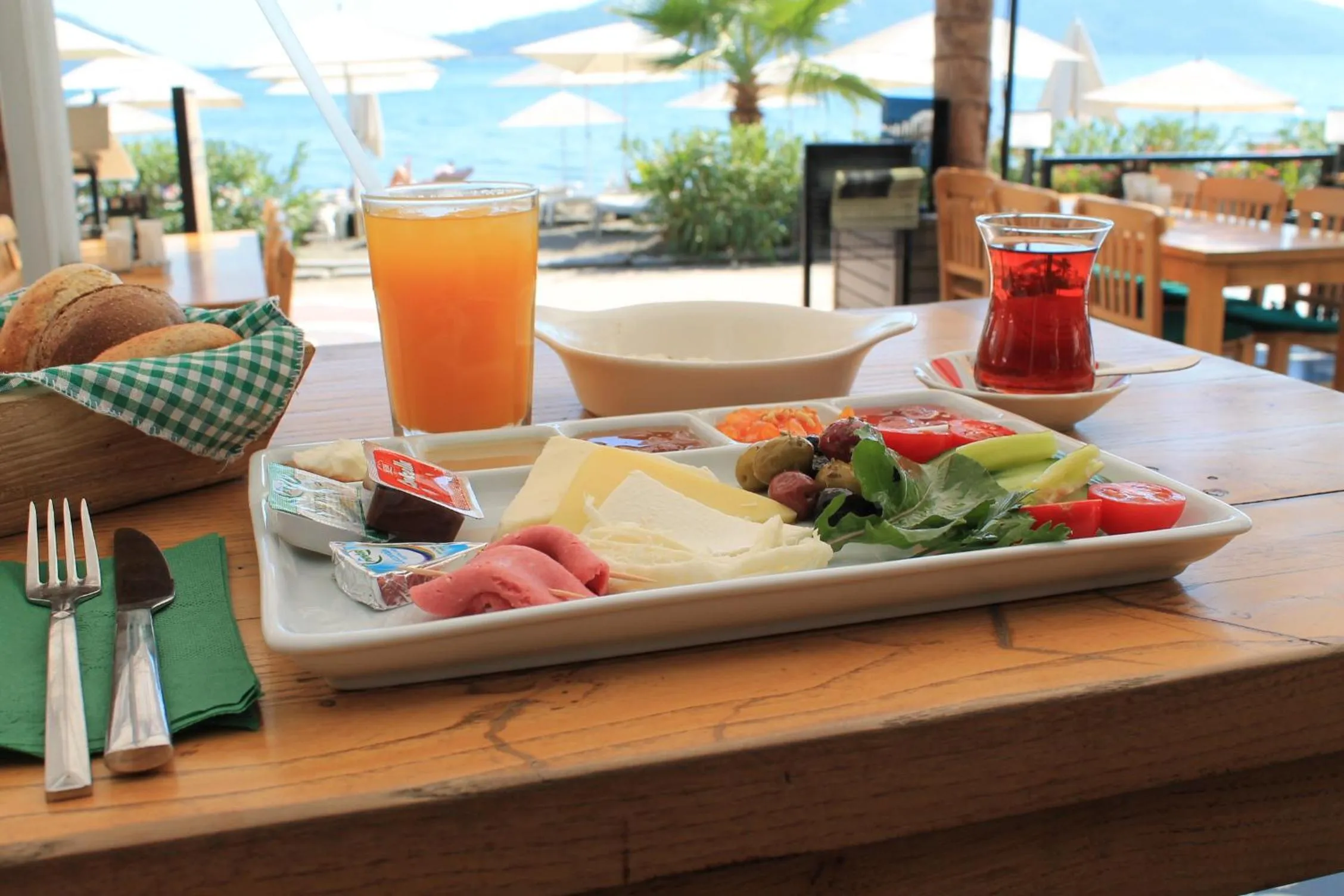 Breakfast in Yunus Hotel