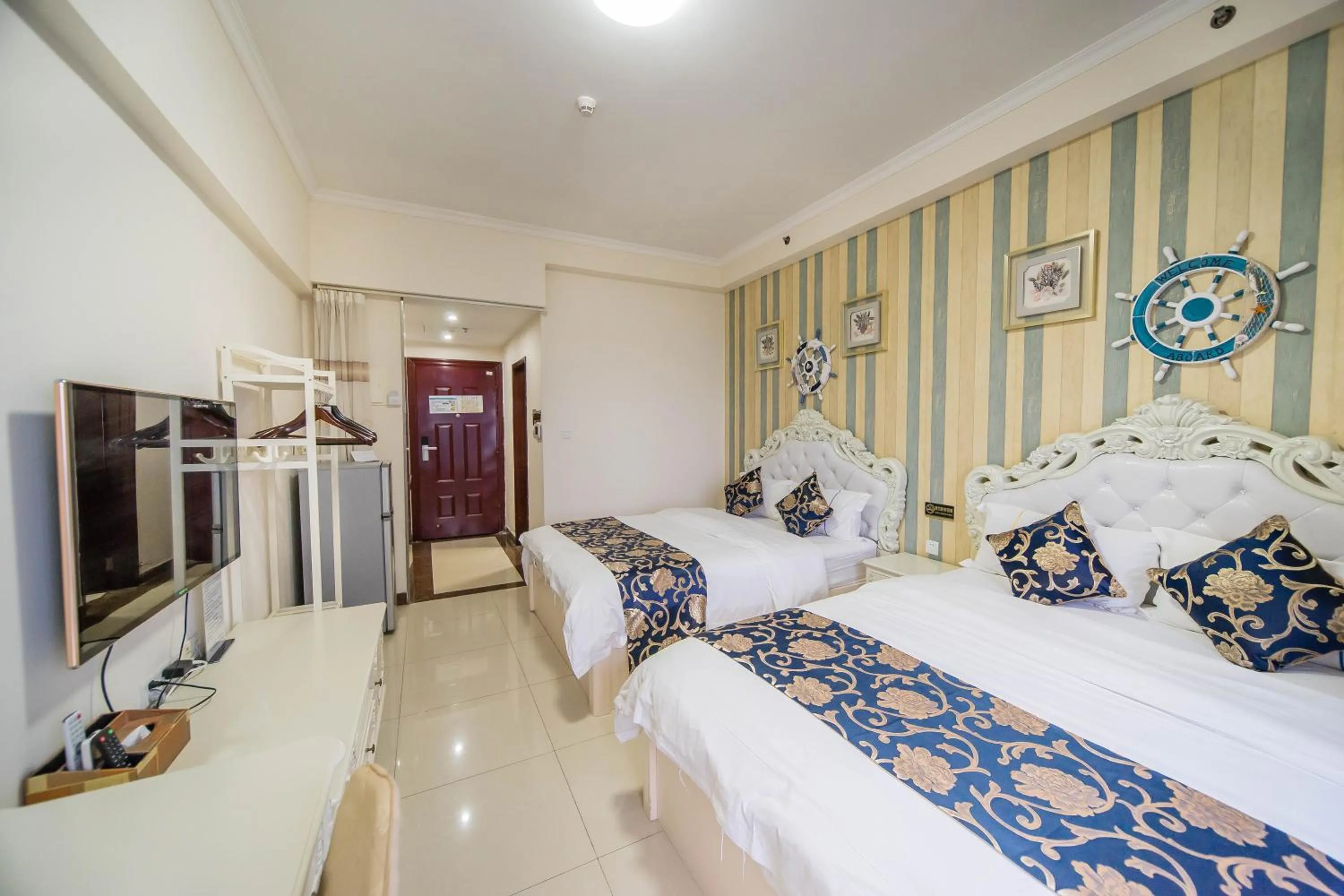 Bed in Xing Yu Legend Service Apartment Canton Fair Branch