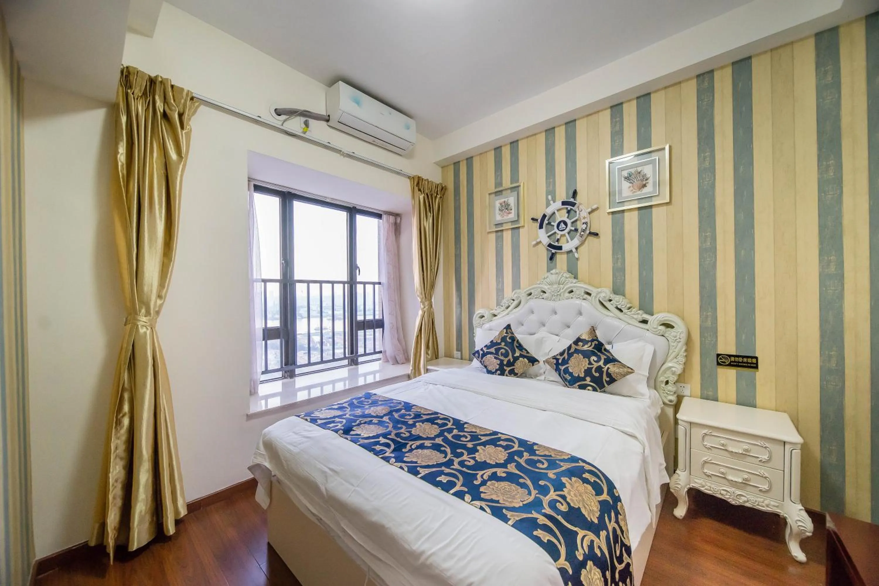 Bed in Xing Yu Legend Service Apartment Canton Fair Branch