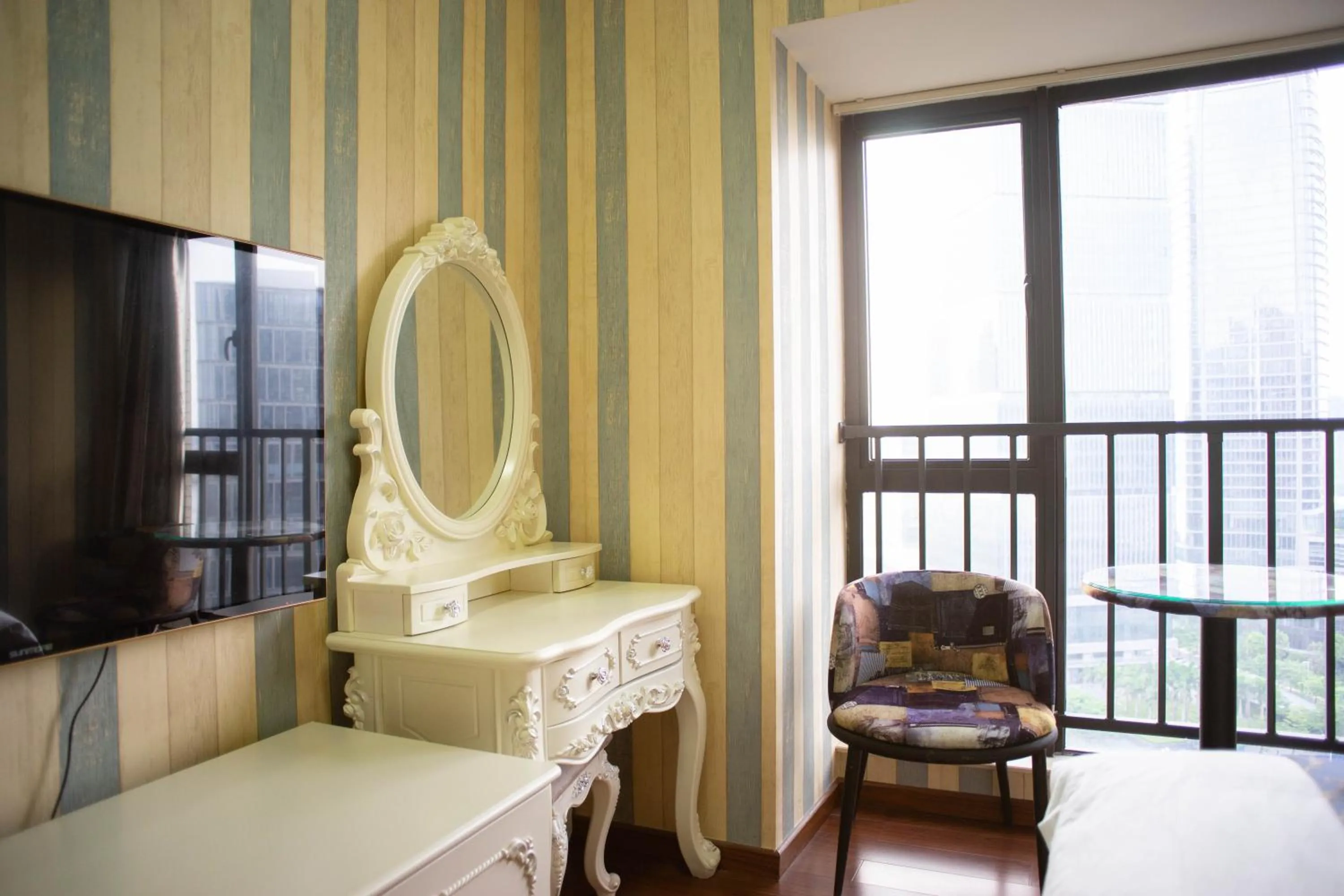 Living room in Xing Yu Legend Service Apartment Canton Fair Branch