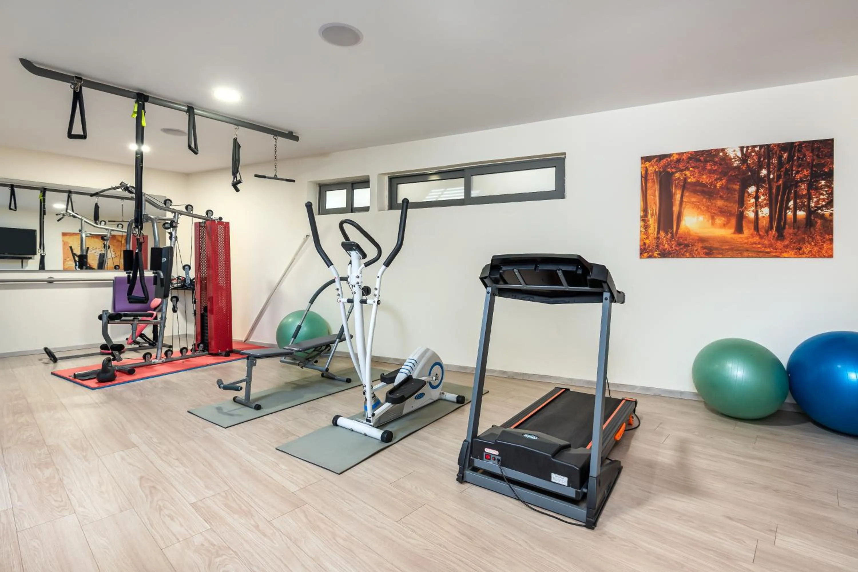Fitness centre/facilities in Icarus Apartments