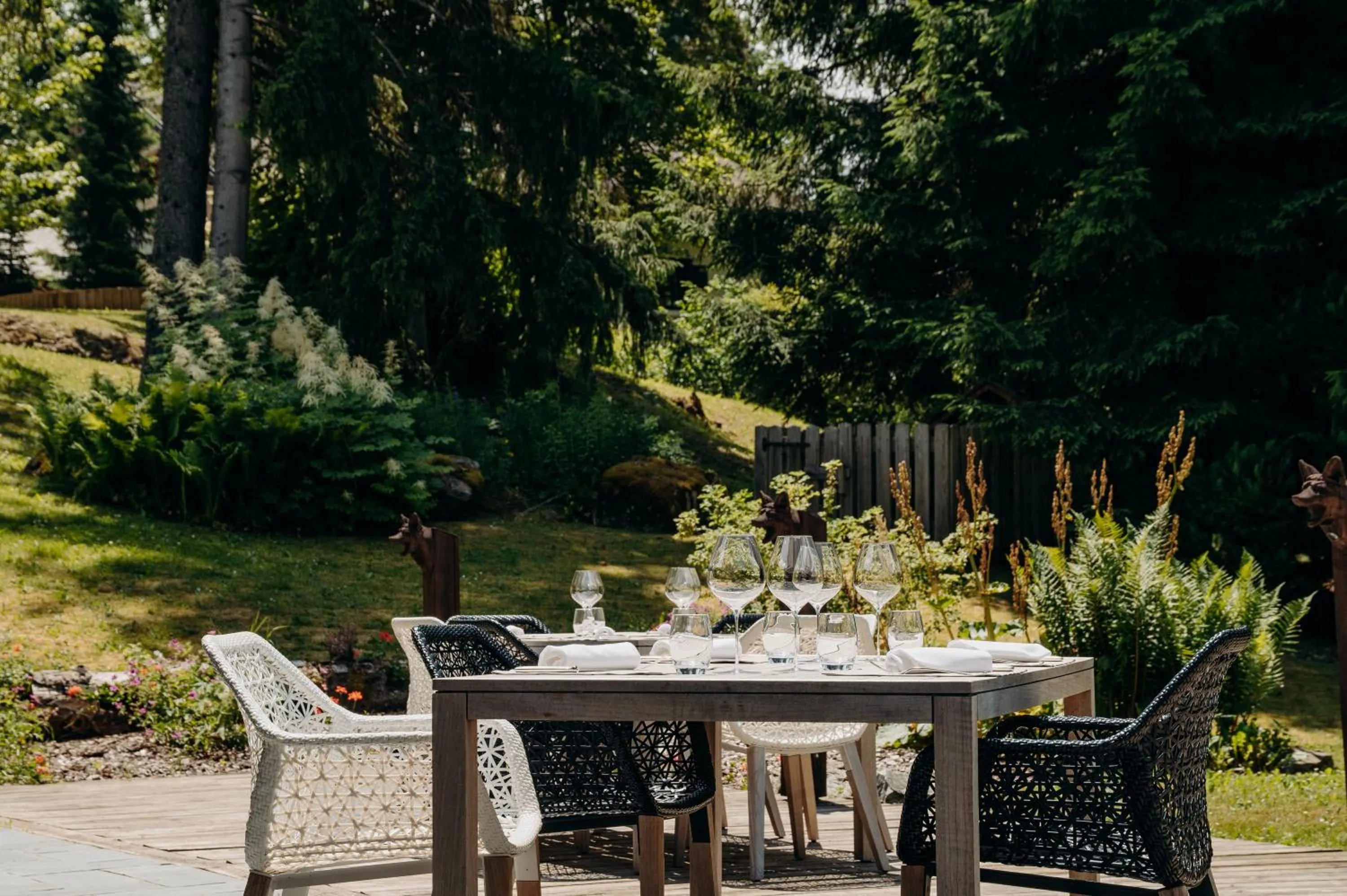 Restaurant/places to eat in Les Chalets du Mont d'Arbois & Spa, Megève