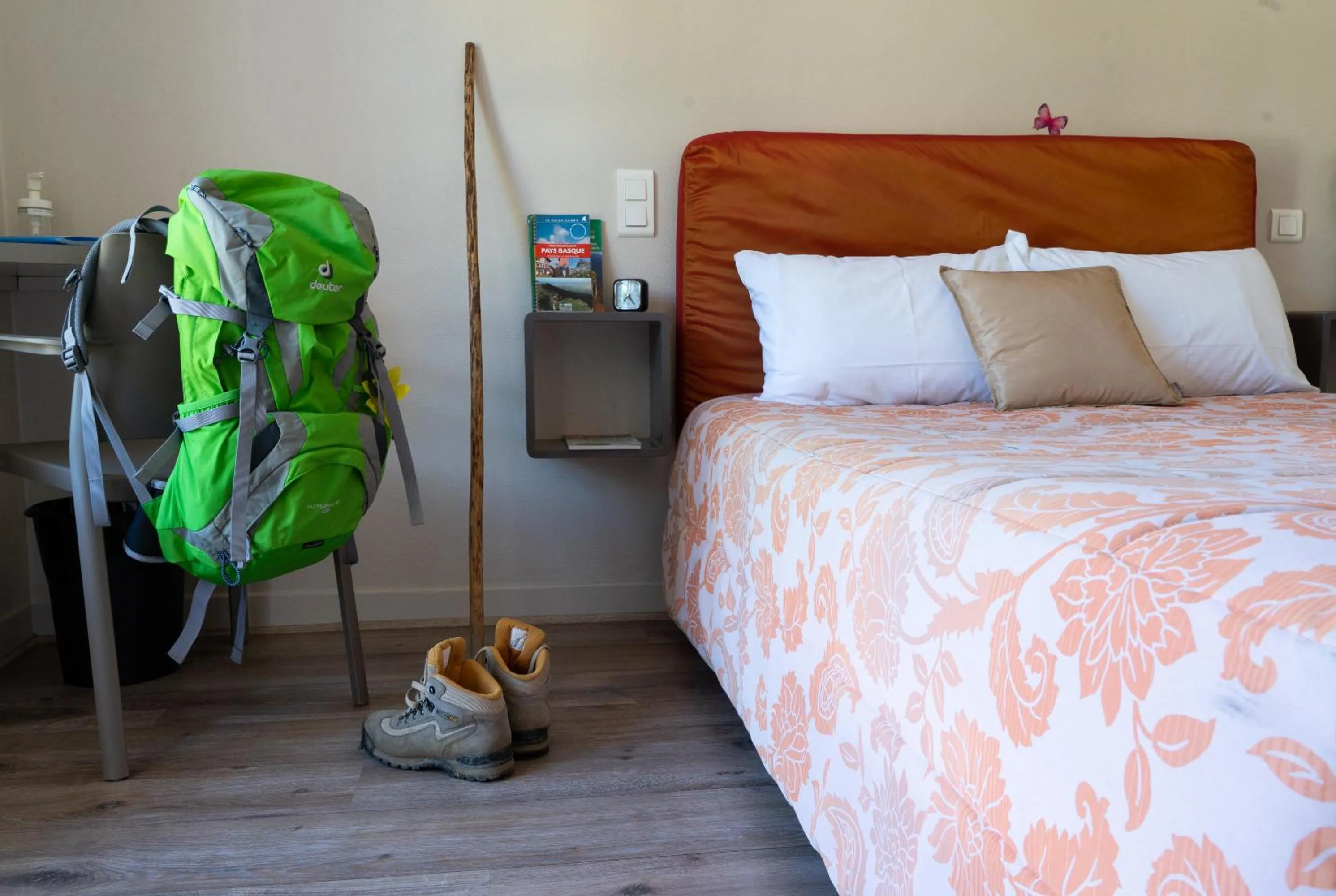 Bed in Hôtel Juantorena