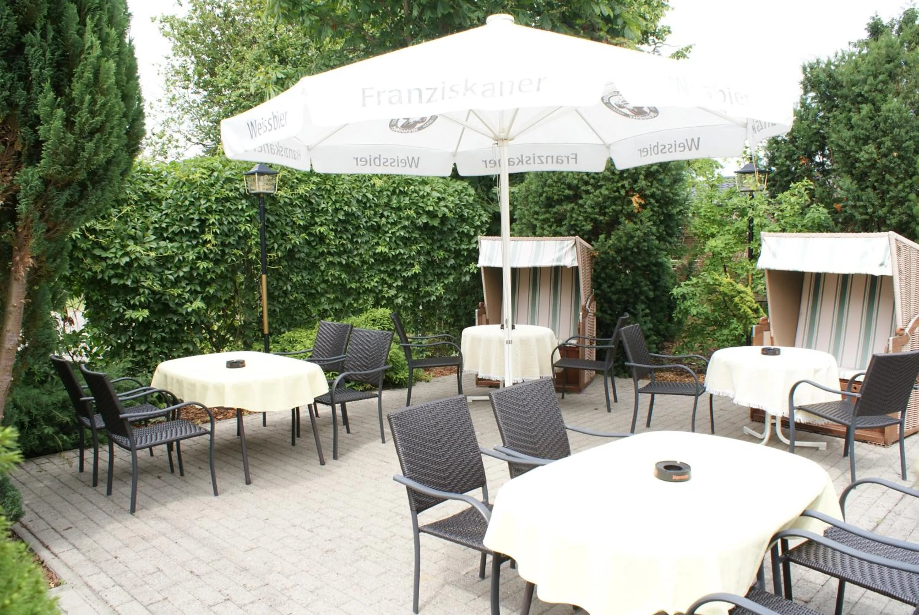 Balcony/Terrace in Kastanienhof Hotel garni