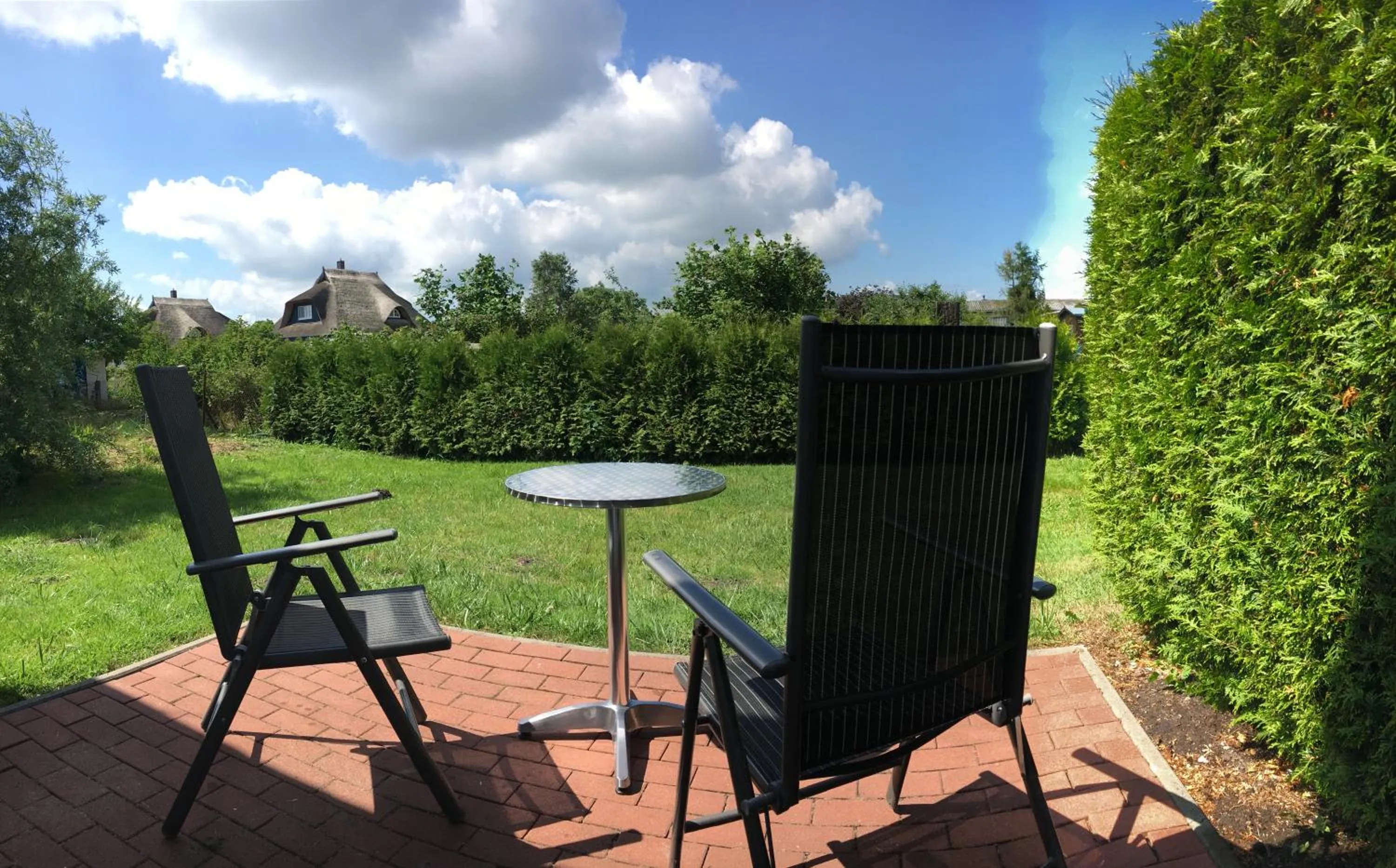 Balcony/Terrace in Kastanienhof Hotel garni