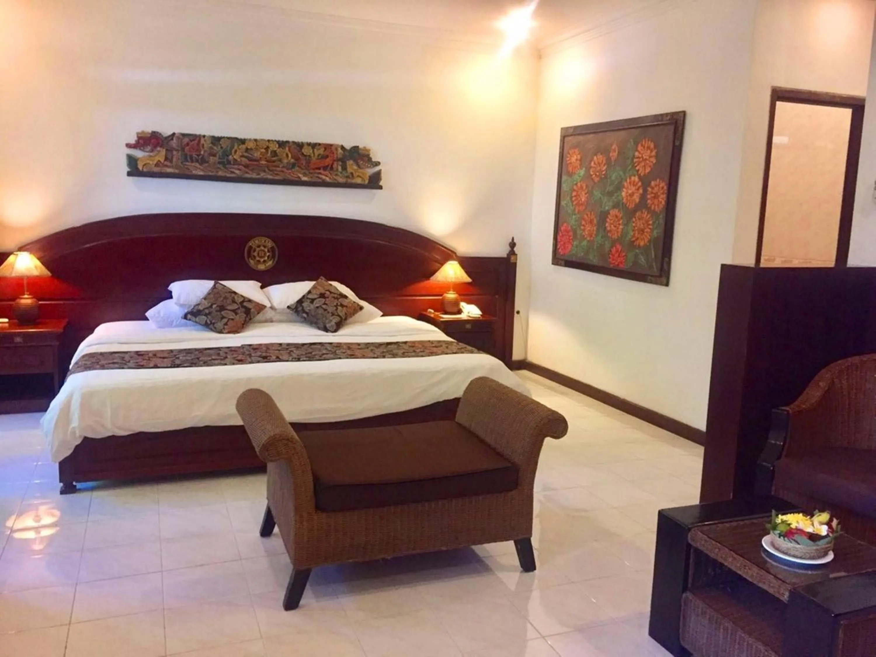 Garden, Bed in Tamukami Hotel