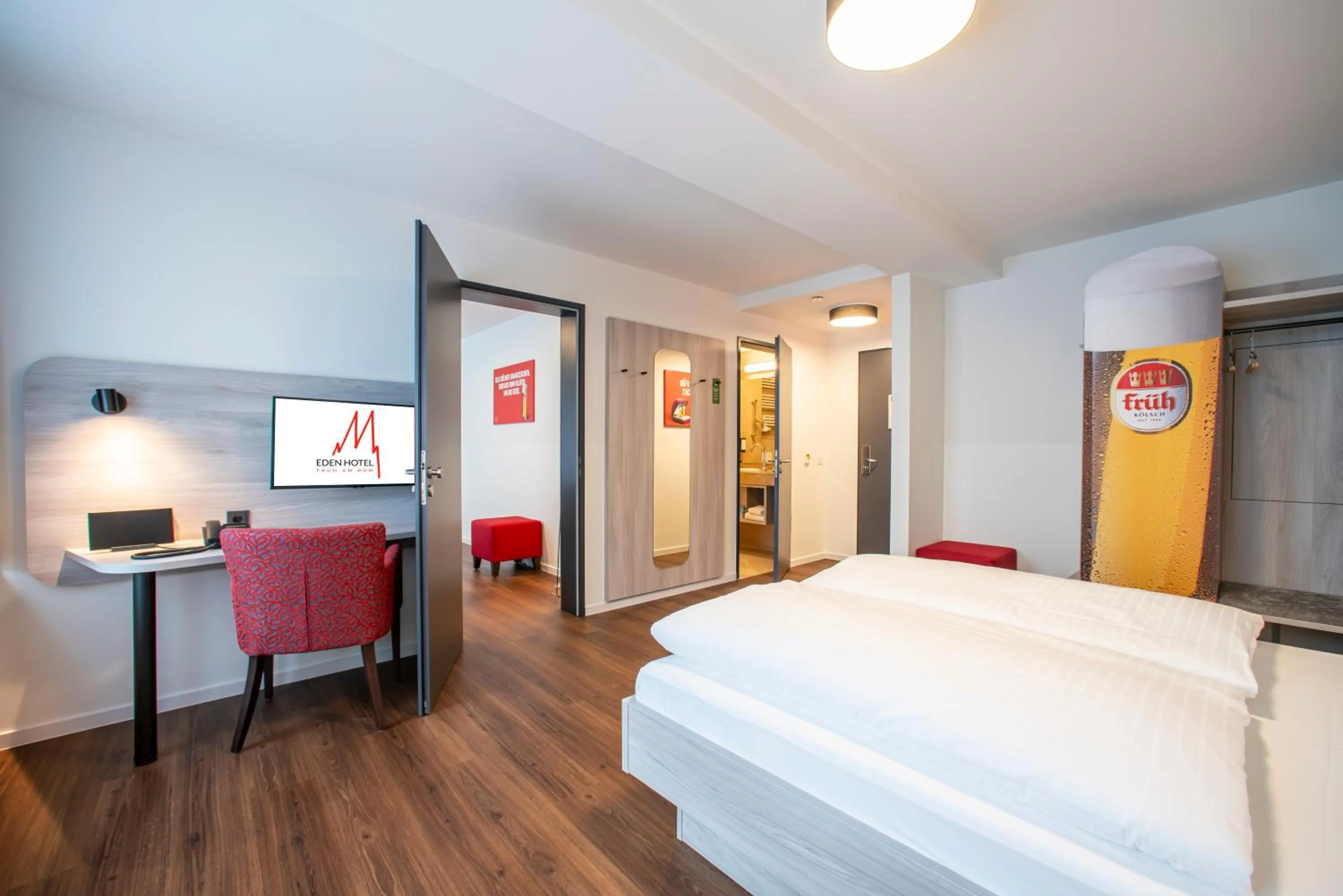 Bed in Eden Hotel Früh am Dom